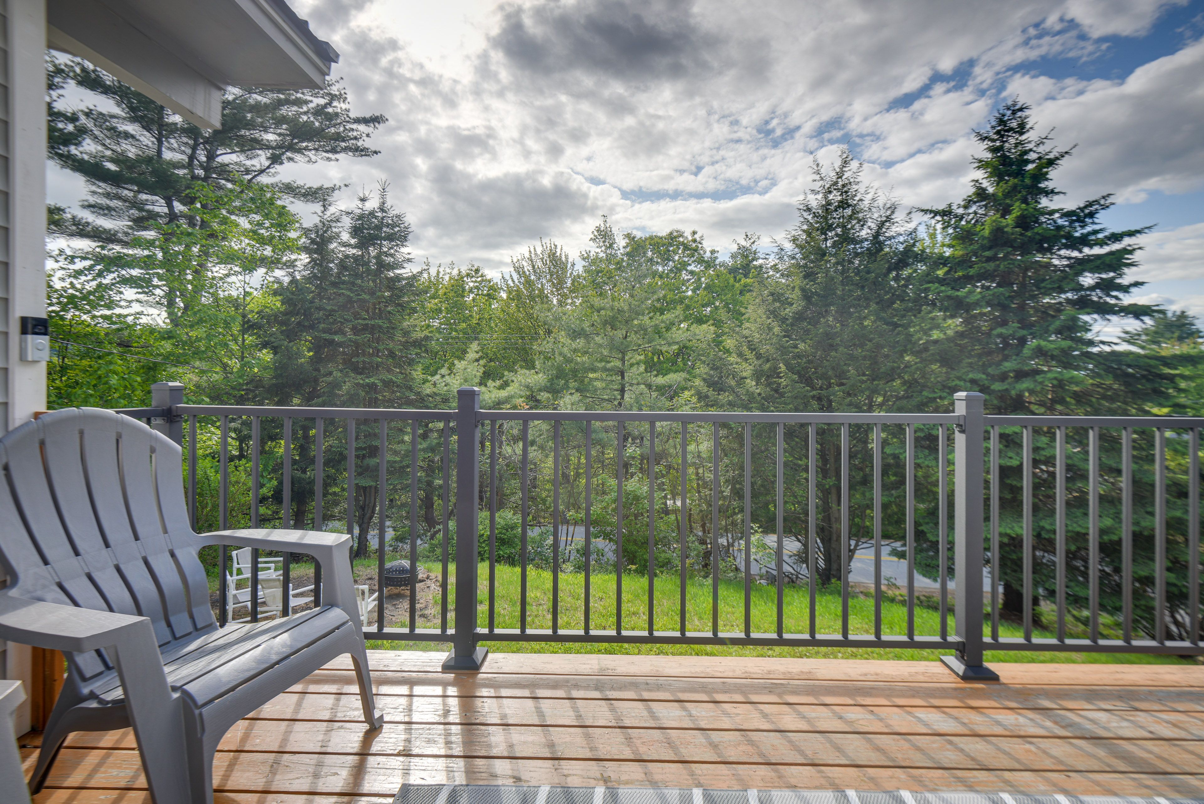 Front Deck | Tree-Lined Views