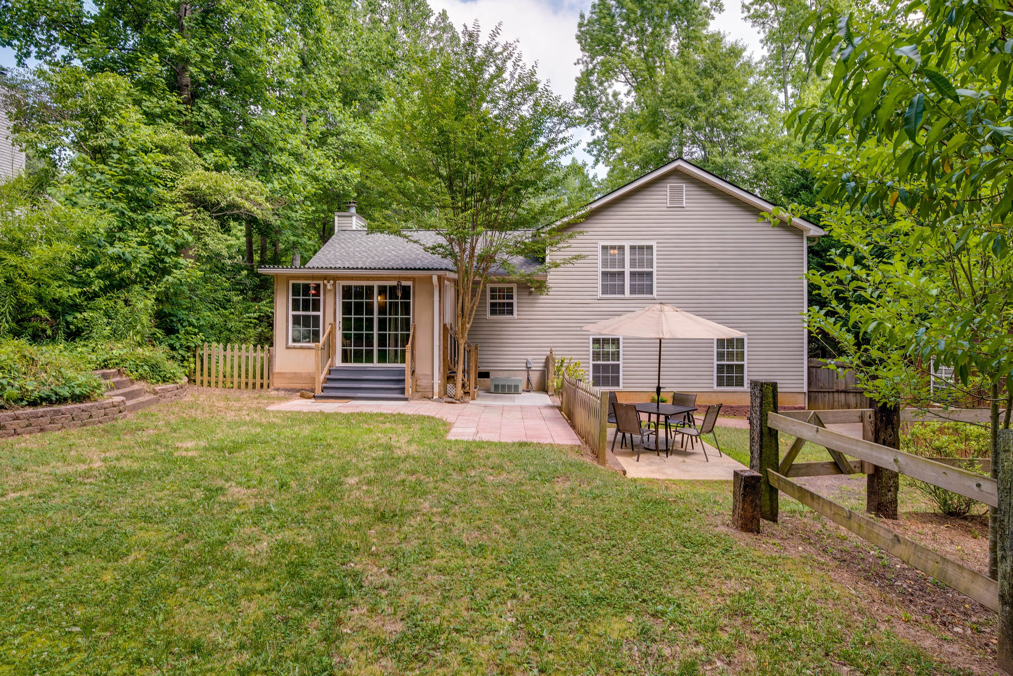 Private Fenced Backyard | Patio | Seating & Dining