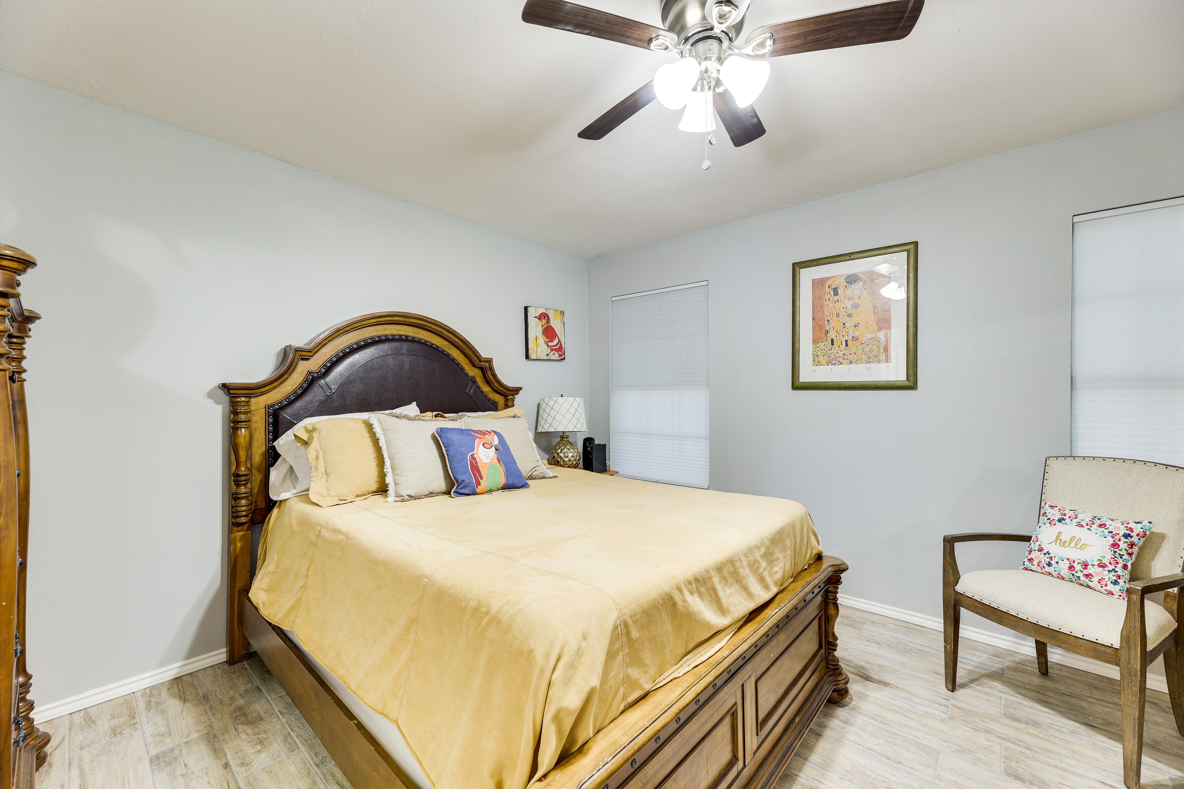 Bedroom 1 | Queen Bed | Linens & Towels | Smart TV
