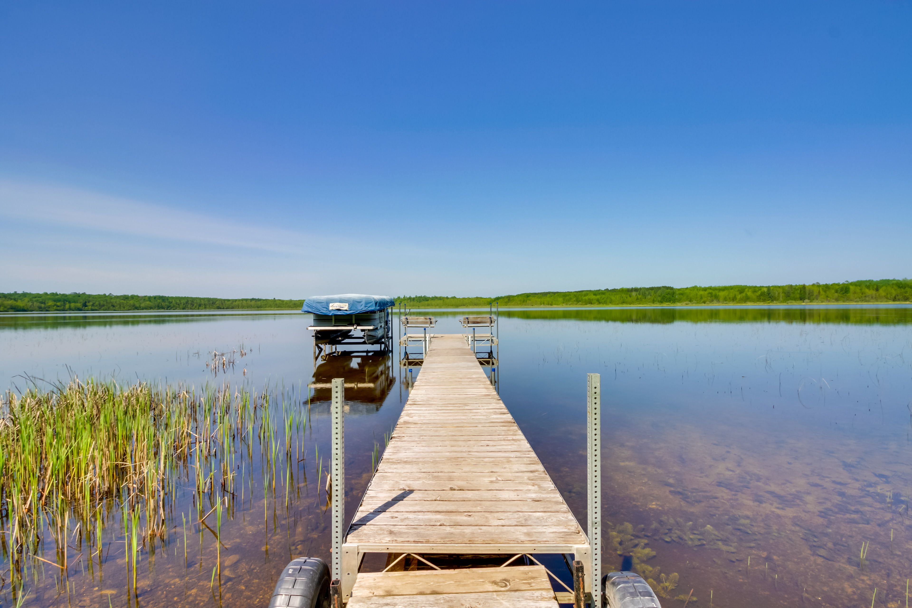 Cabin Exterior | Private Boat Dock & Slip | Homeowner's Boat Unavailable