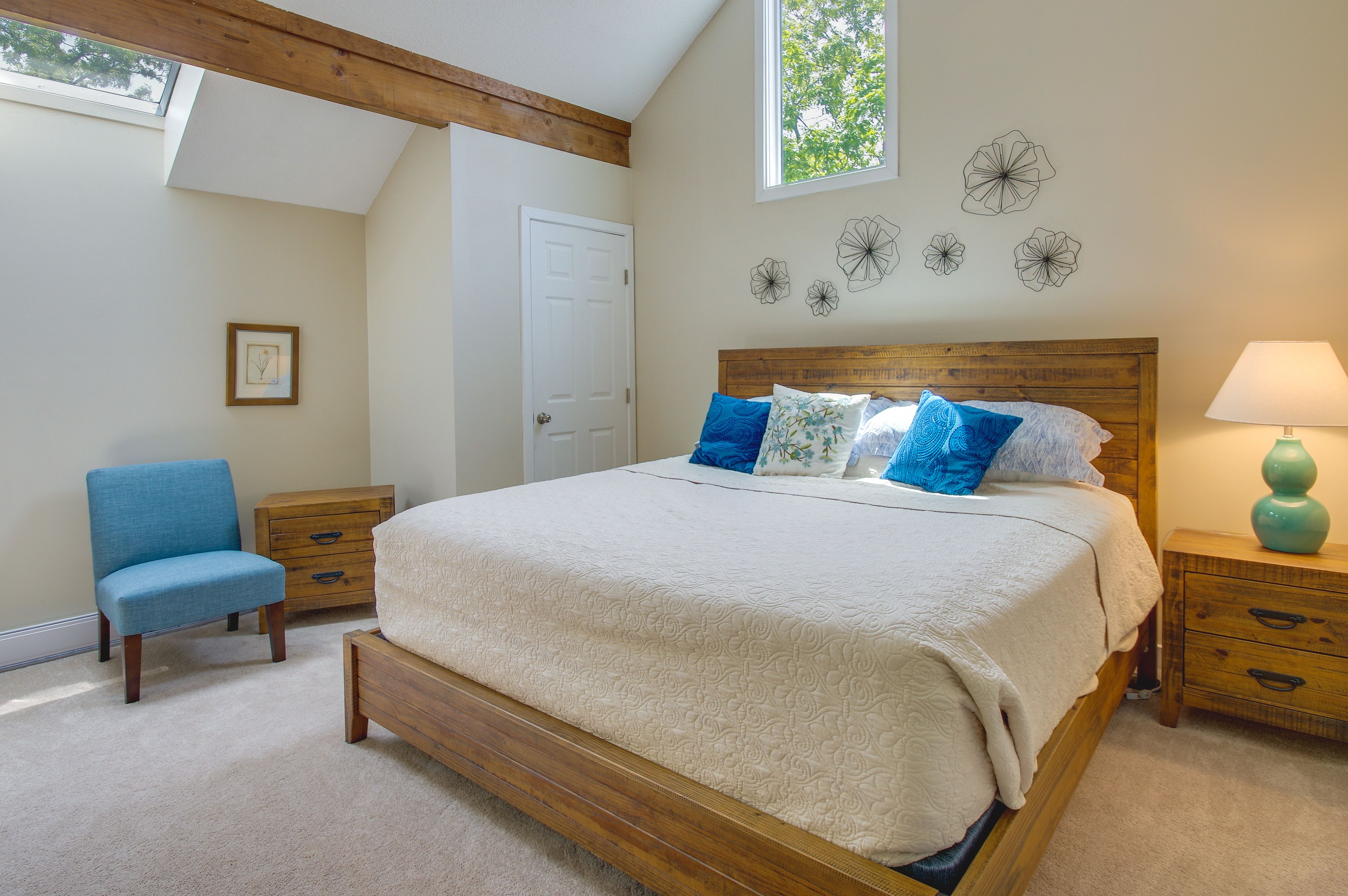Bedroom 2 | California King Bed | 2nd Floor | En-Suite Bathroom