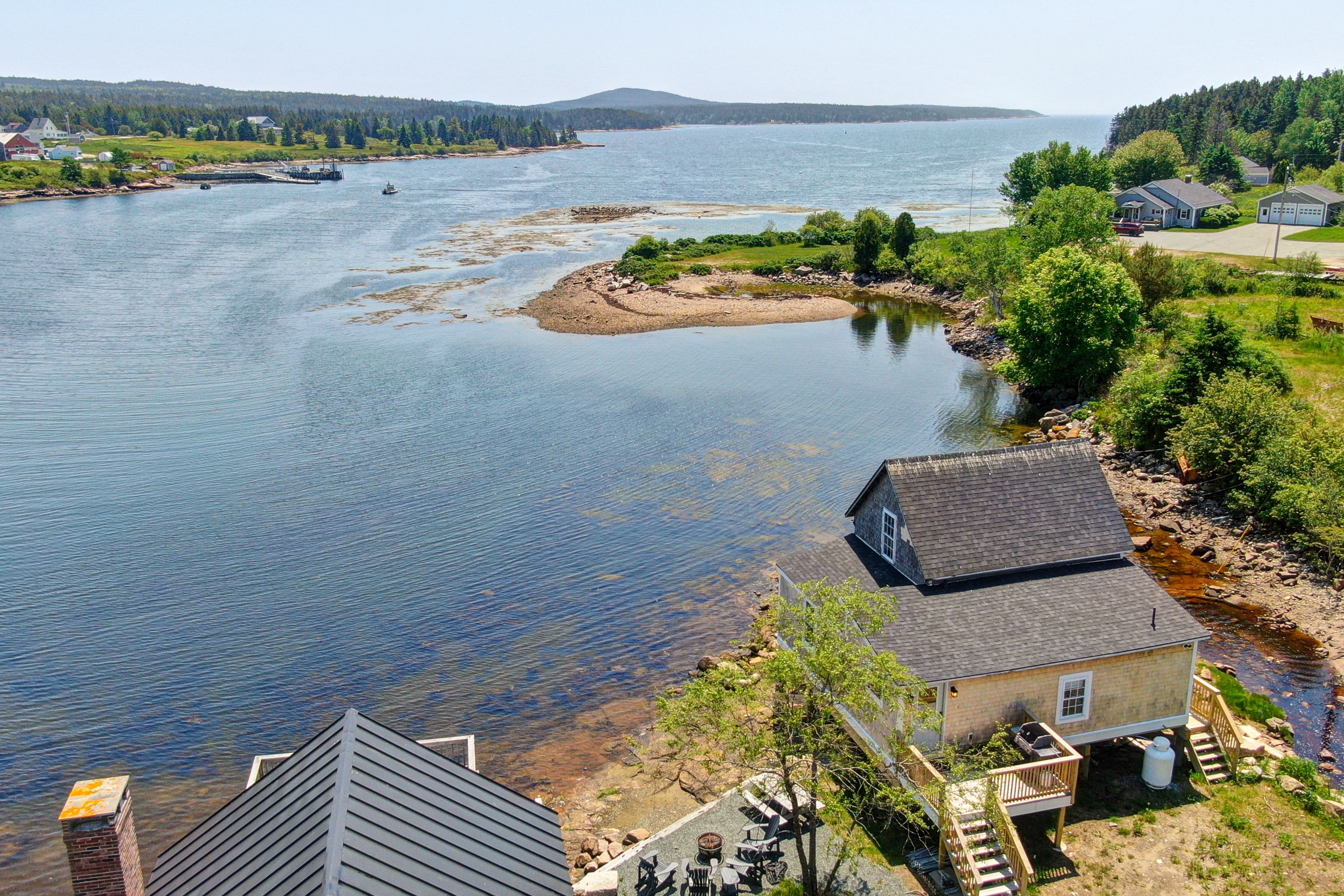 Cottage Exterior | 2-Story Cottage | Waterfront Views | Henry Cove