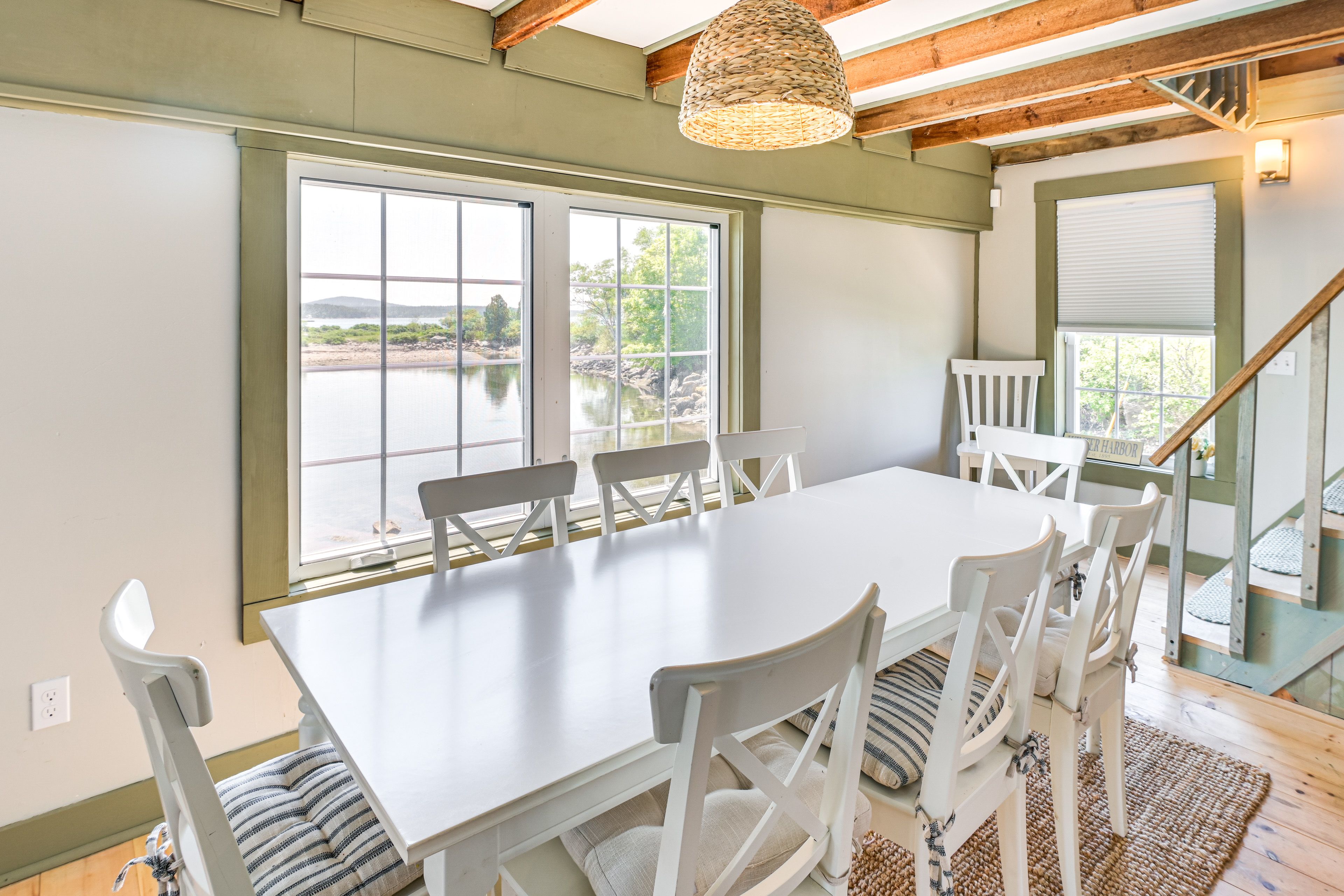 Dining Area | Dishware & Flatware Provided | 1st Floor