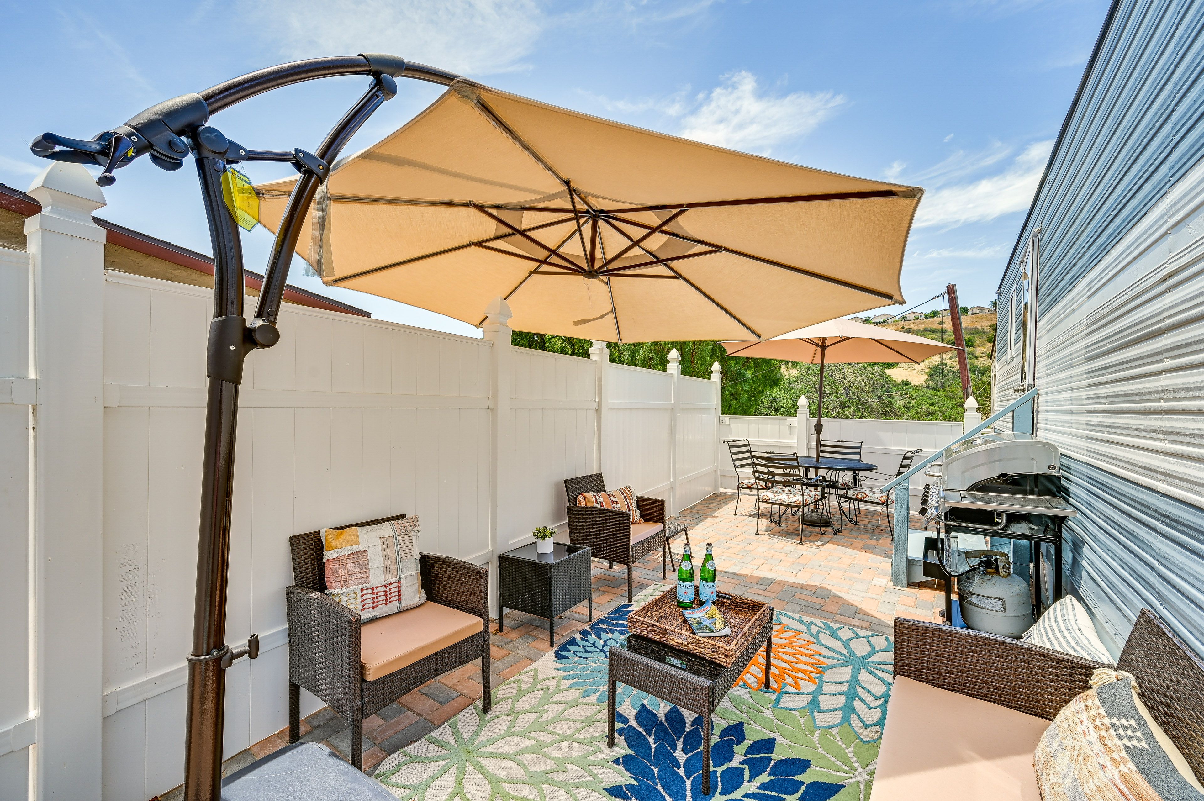 Poway Vacation Rental | 1BR | 1BA | 250 Sq Ft | 3 Steps for Entry