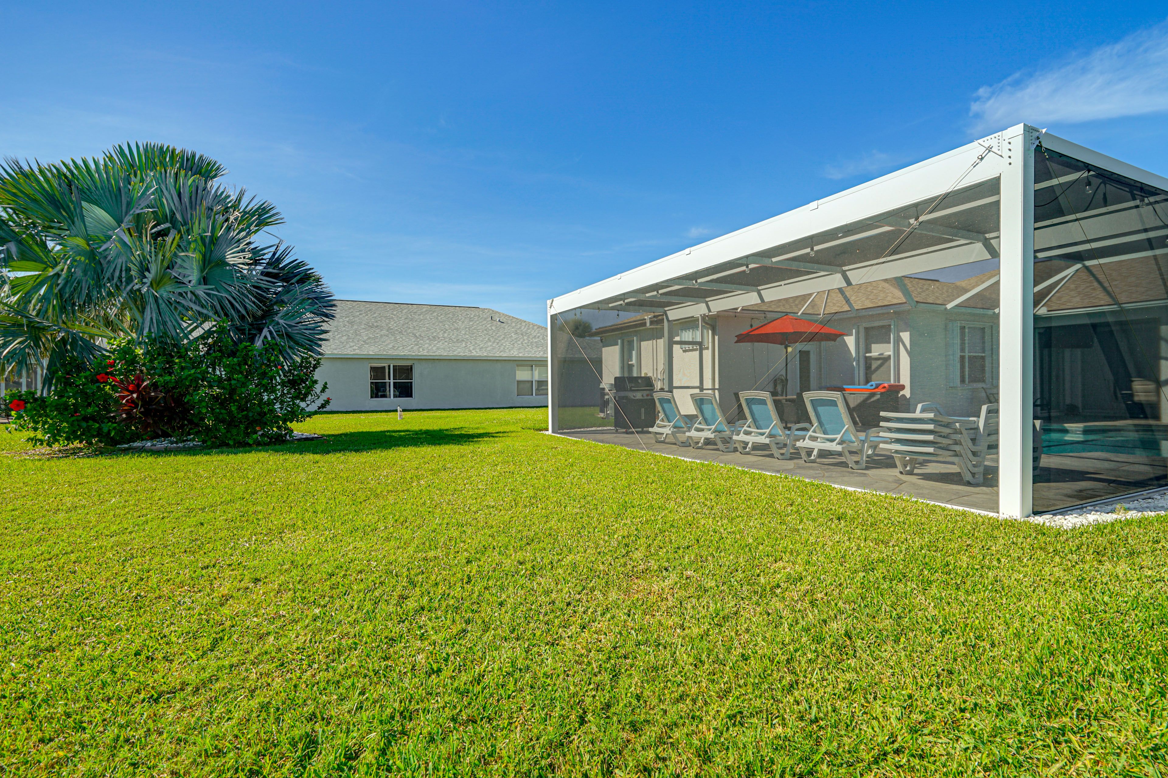 Yard | Waterfront Views