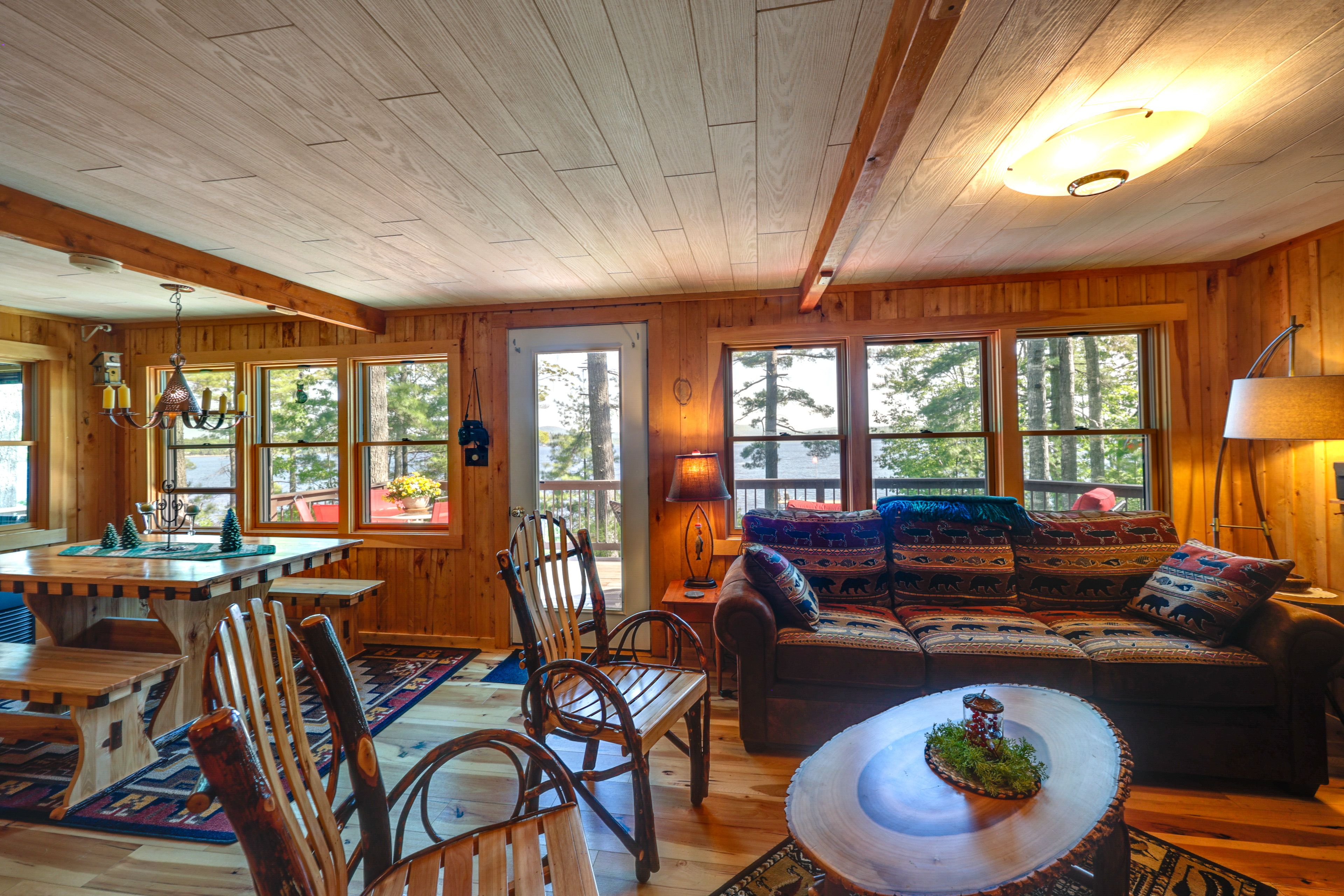 Living Room | Main Floor | Wood-Burning Stove (Decorative Only)