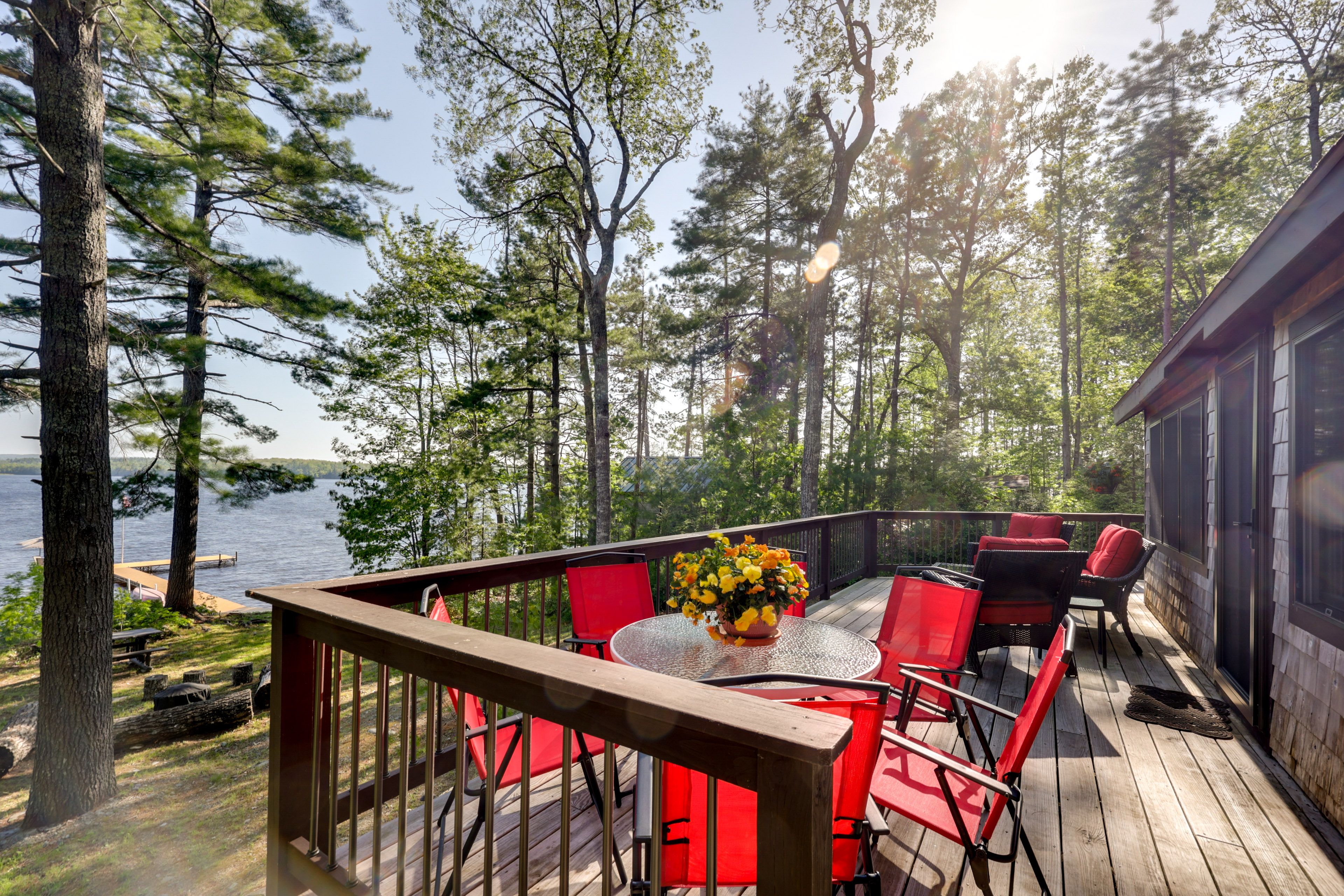 Bradley Vacation Rental | 3BR | 1BA | 1,000 Sq Ft | 2 Small Steps for Entry