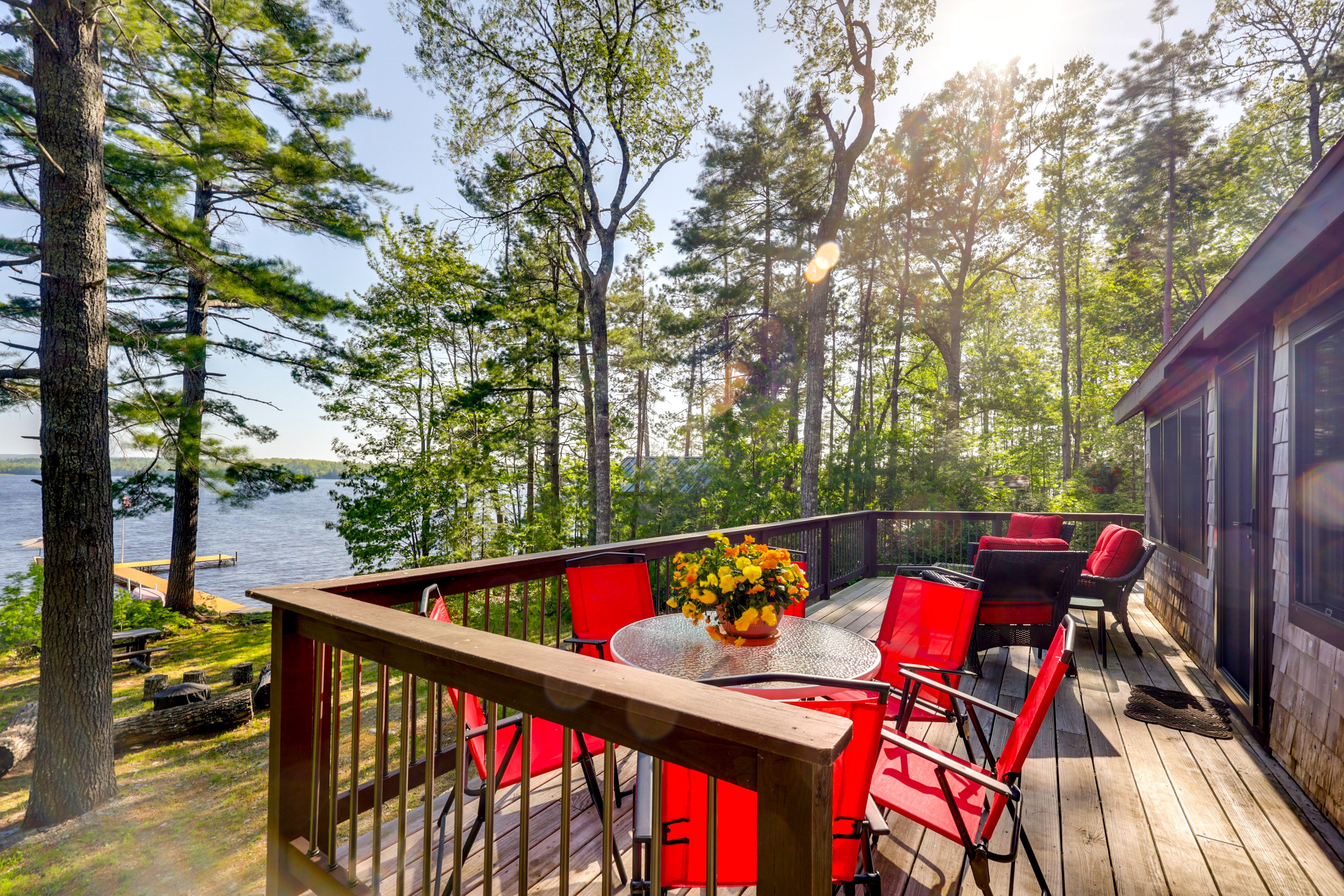 Bradley Vacation Rental | 3BR | 1BA | 1,000 Sq Ft | 2 Small Steps for Entry