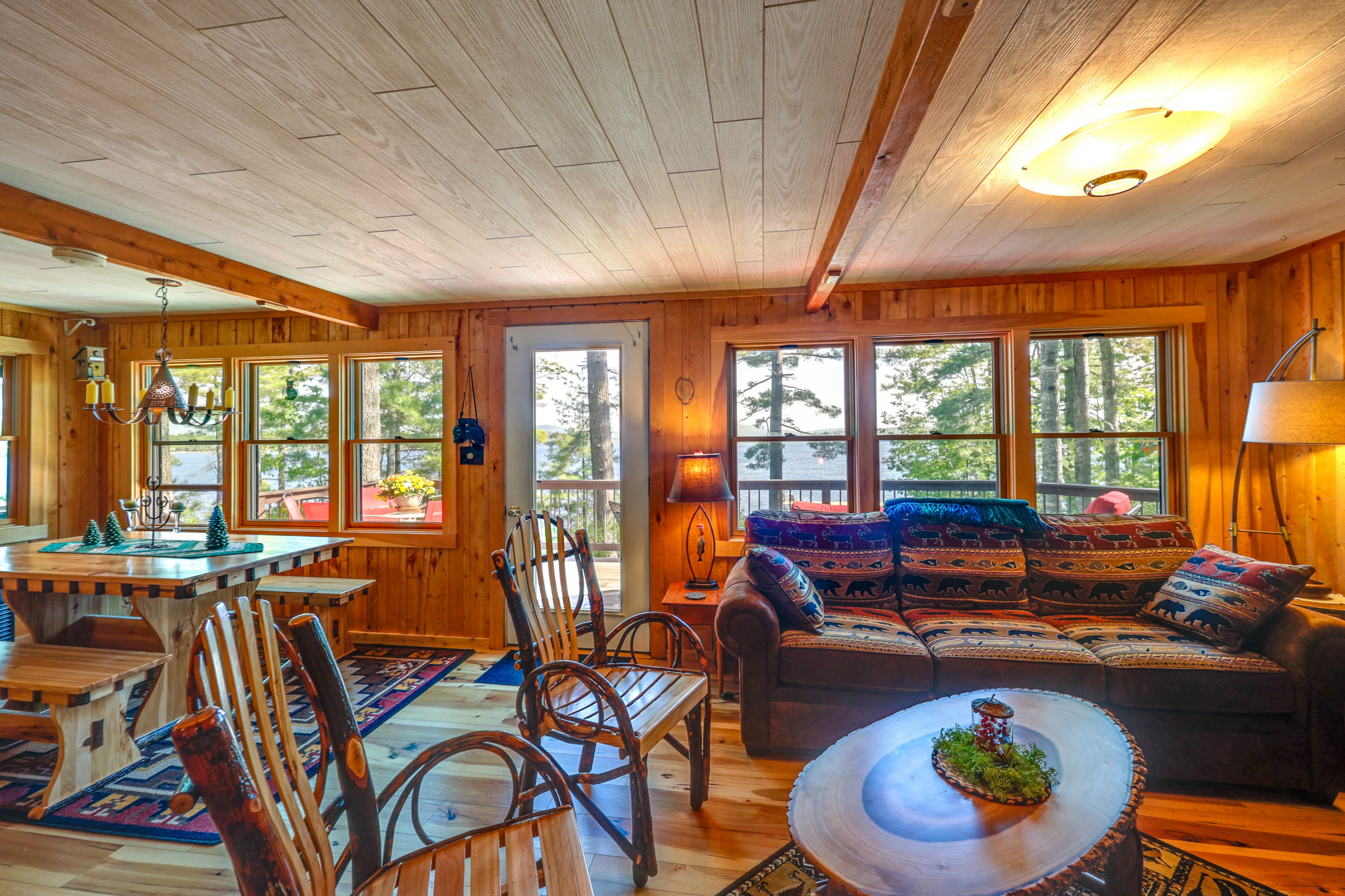 Living Room | Main Floor | Wood-Burning Stove (Decorative Only)
