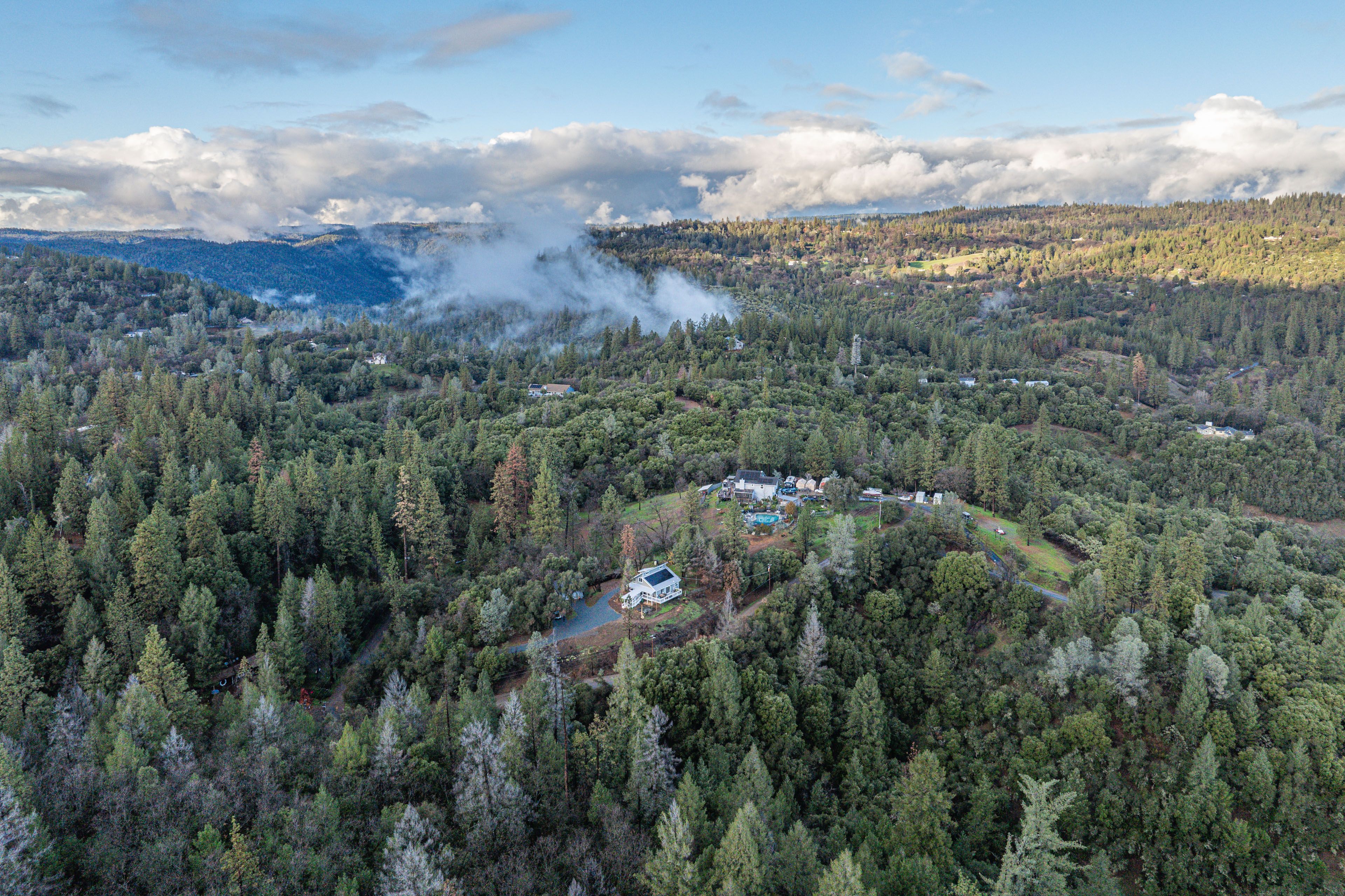 Aerial View of Property