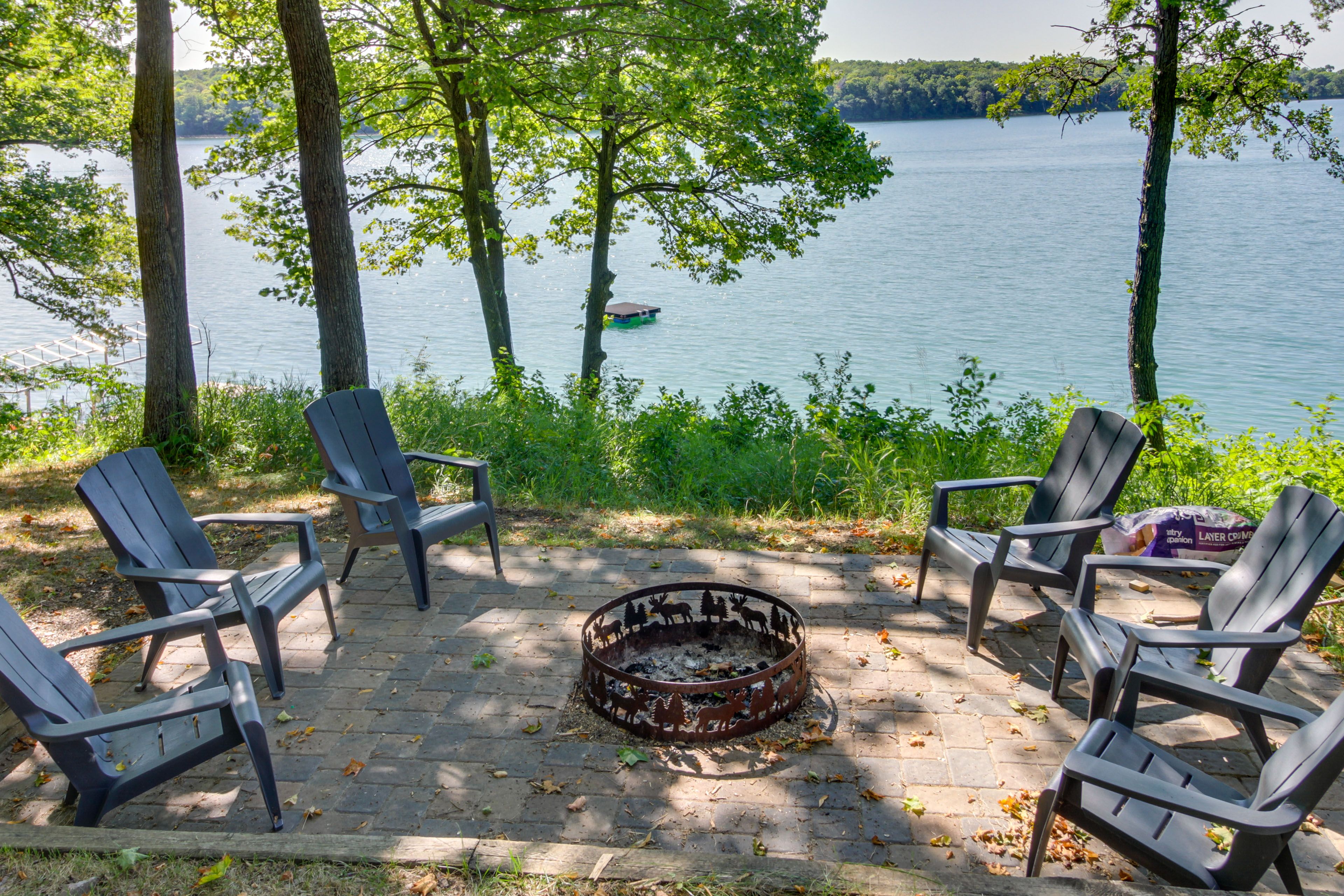 Wood-Burning Fire Pit