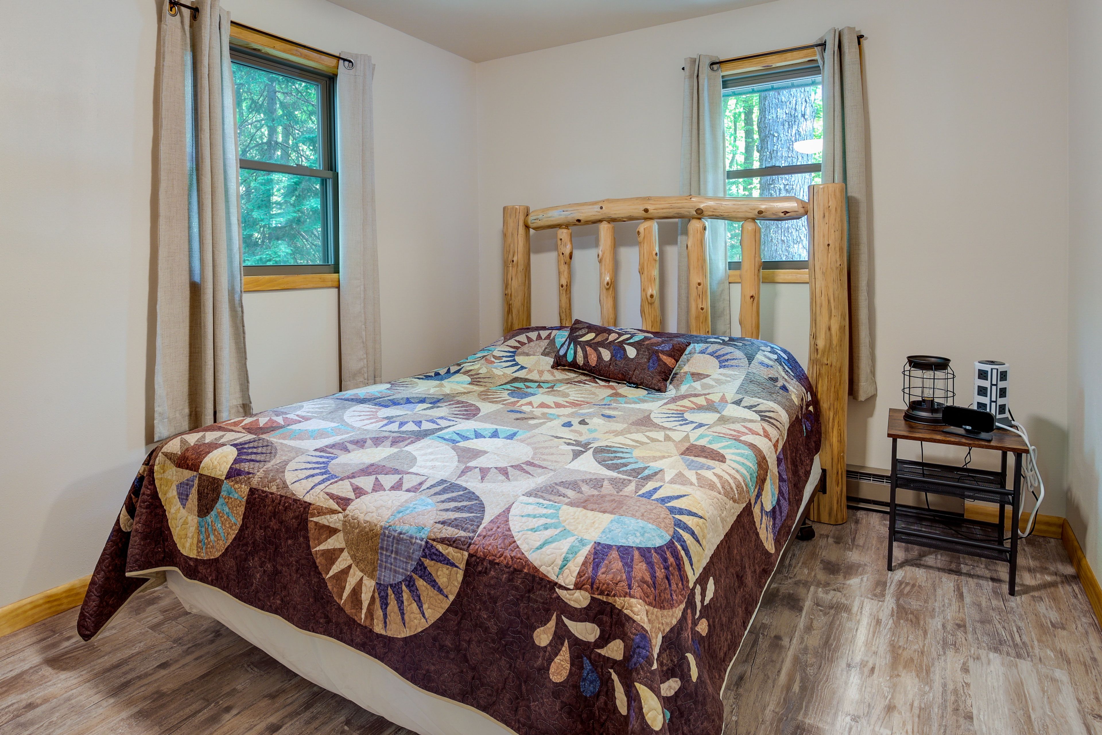 Bedroom 1 | Queen Bed | 1st Floor | Linens Not Provided
