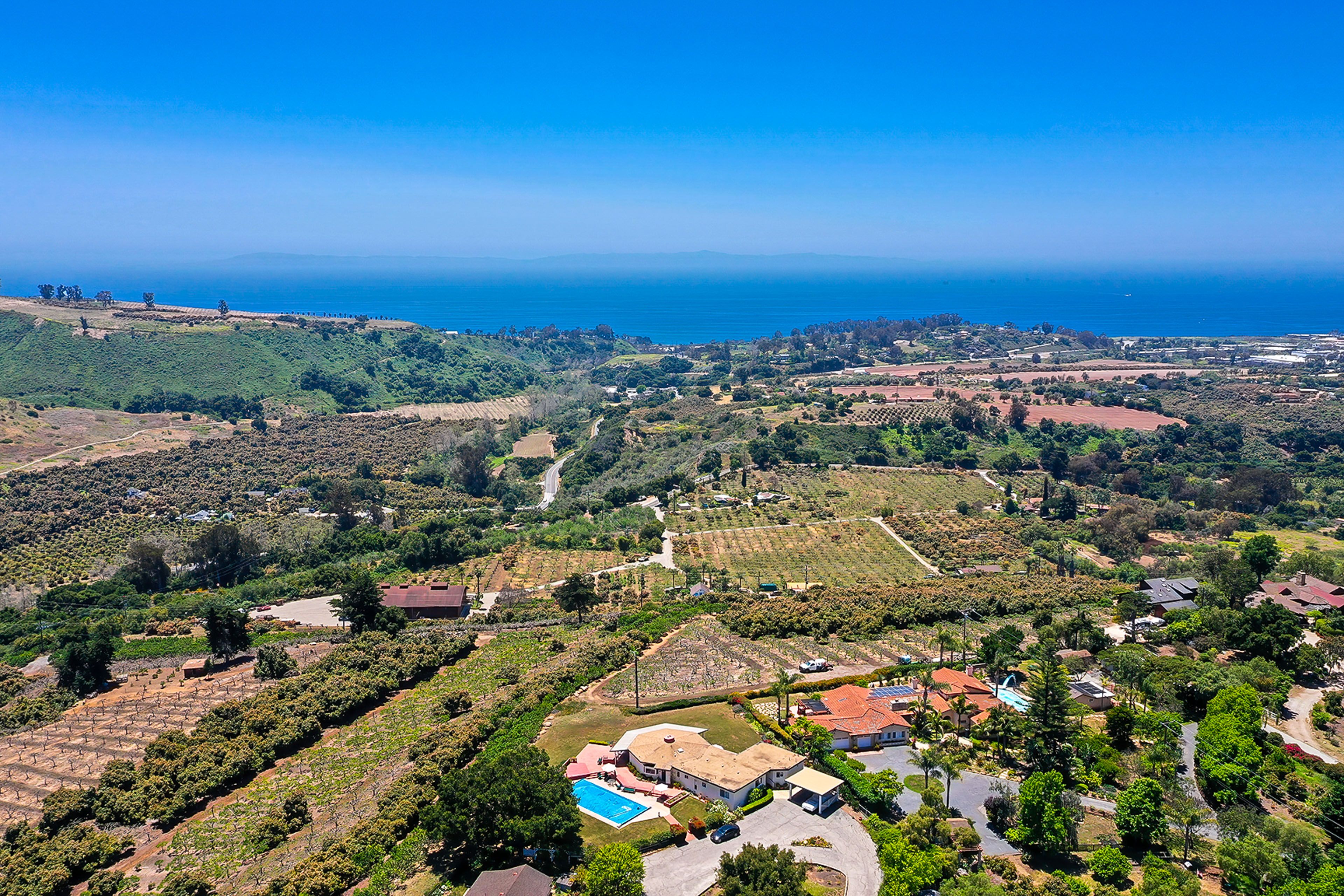 Aerial View of Property