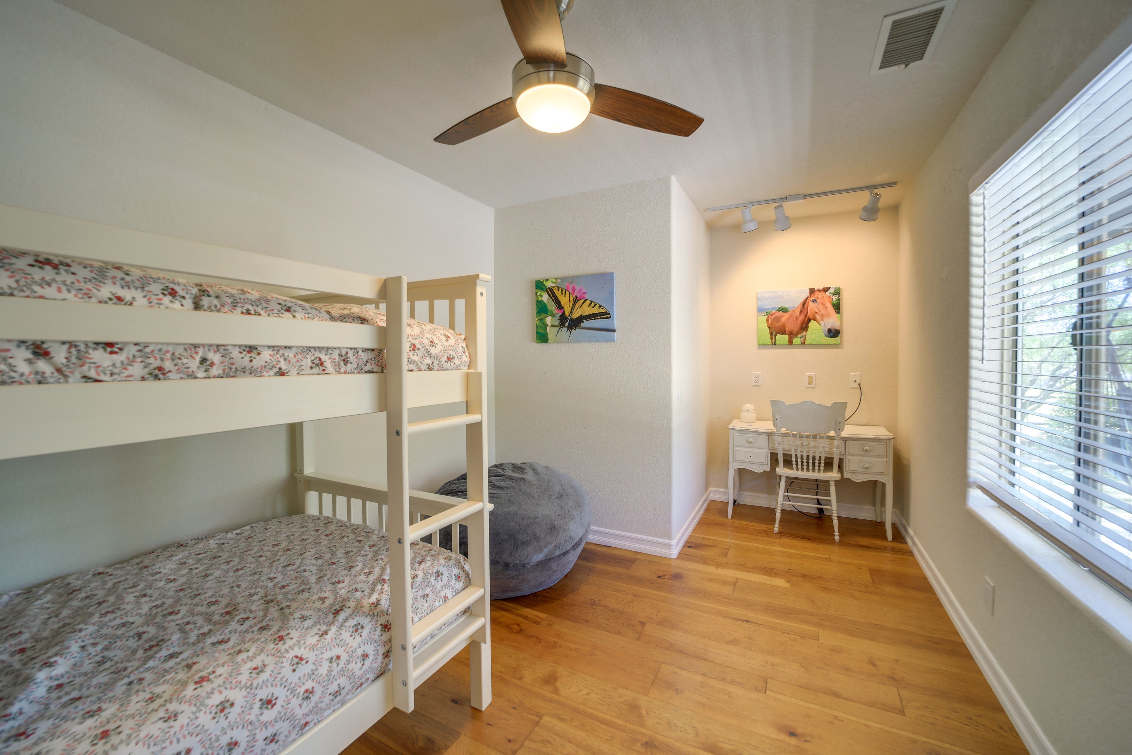 Bedroom 4 | Twin Bunk Bed | Desk