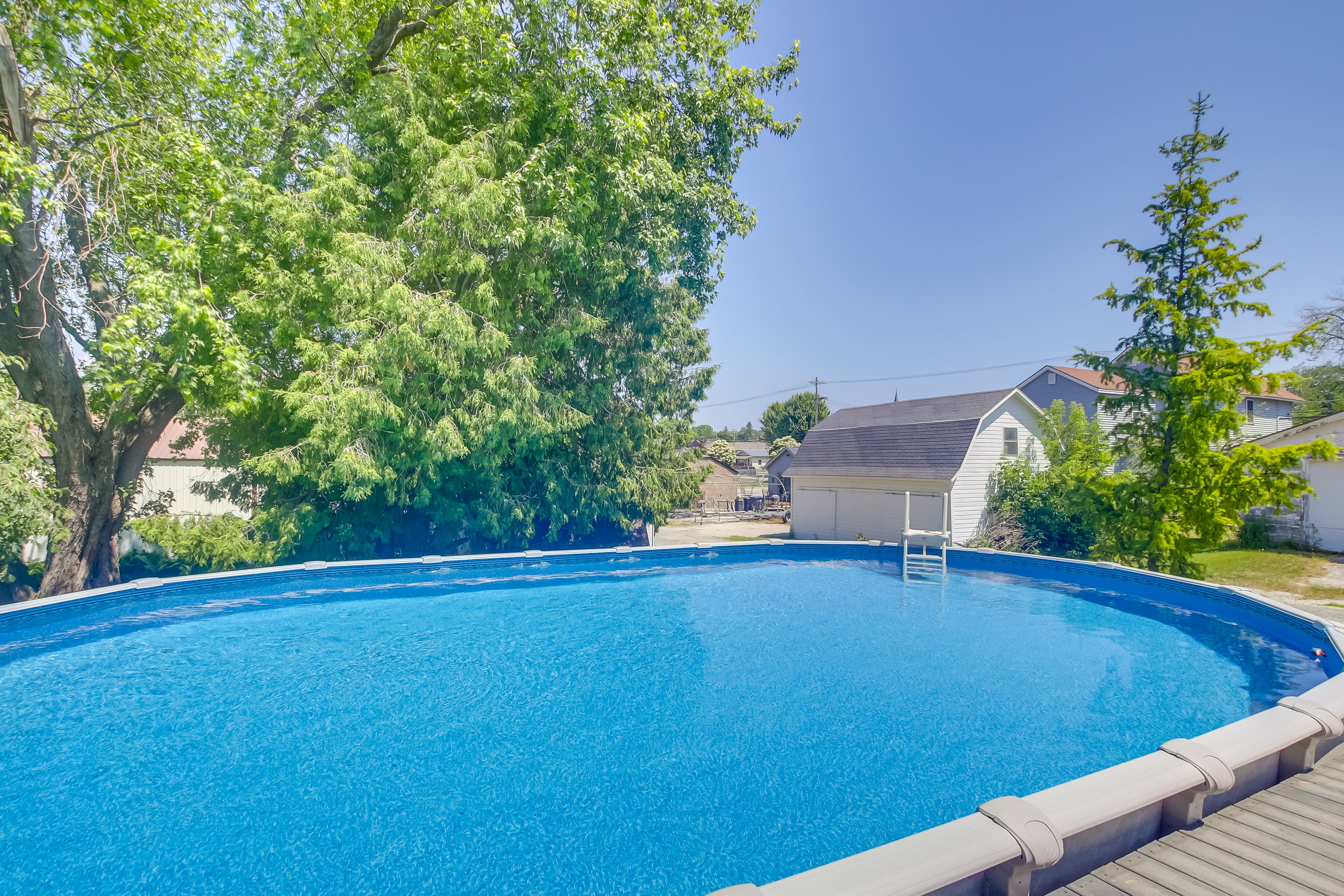 Private Above-Ground Pool