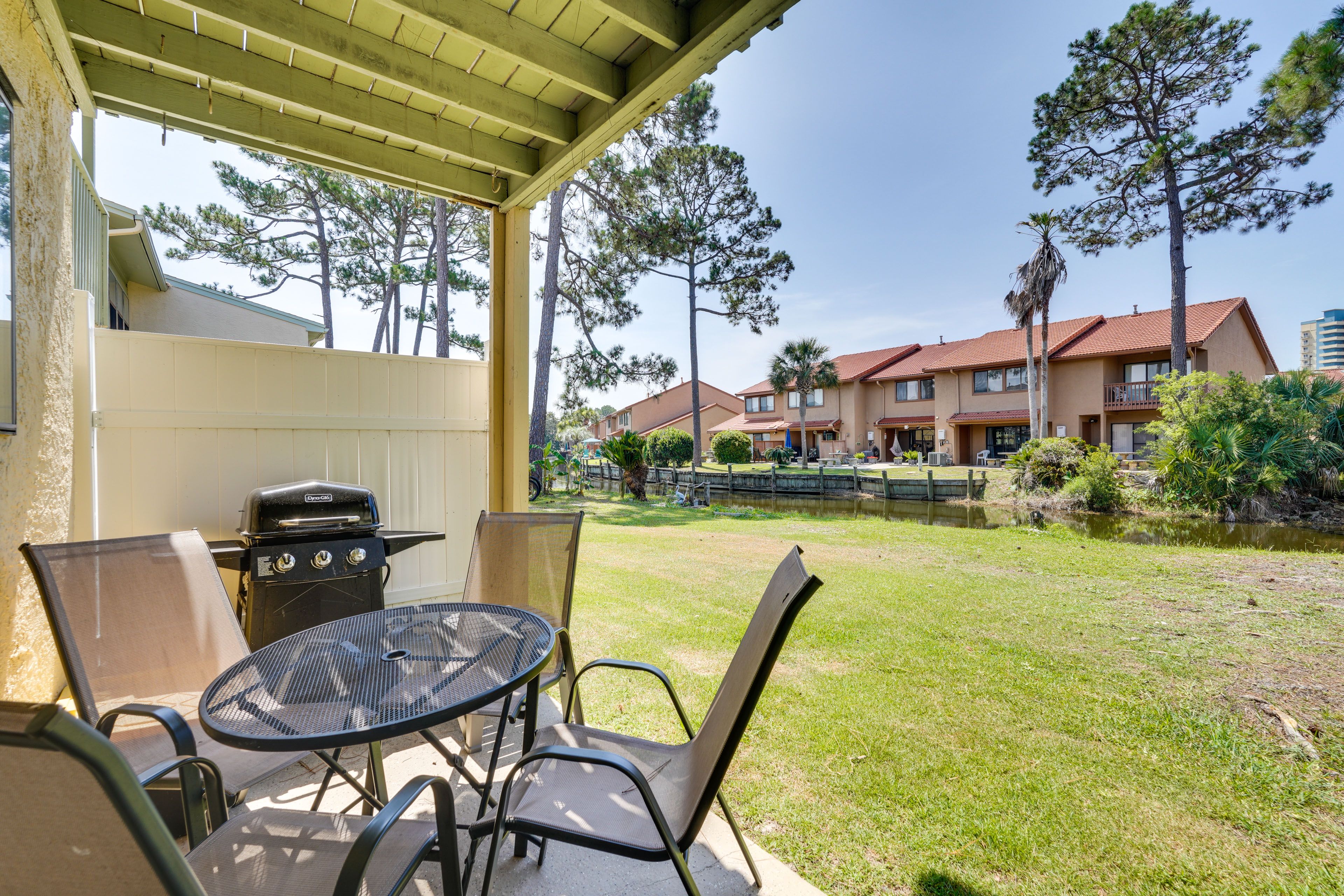 Patio | Outdoor Dining Area | Gas Grill (Propane Provided)