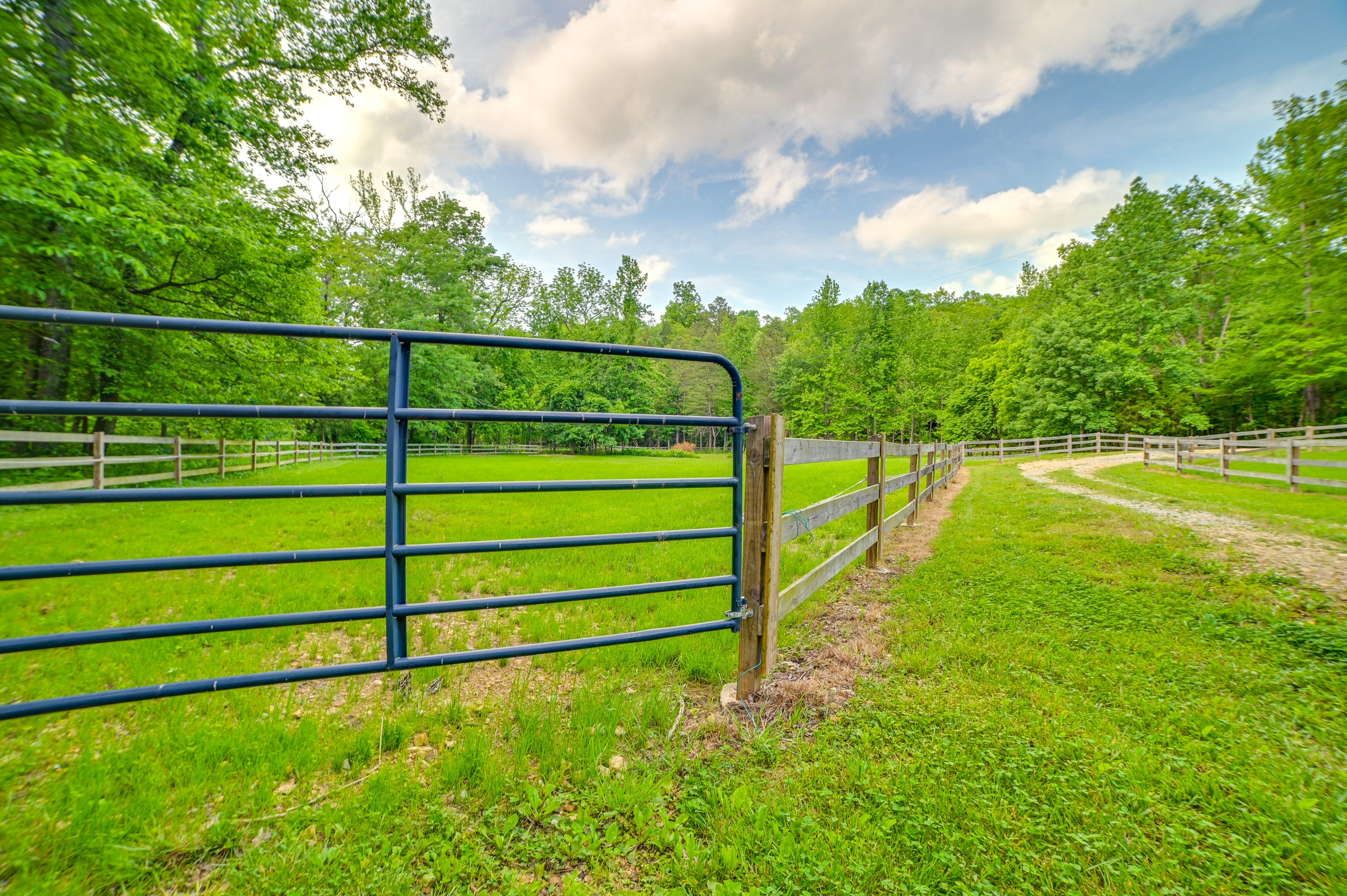 2 Fenced Horse Pastures