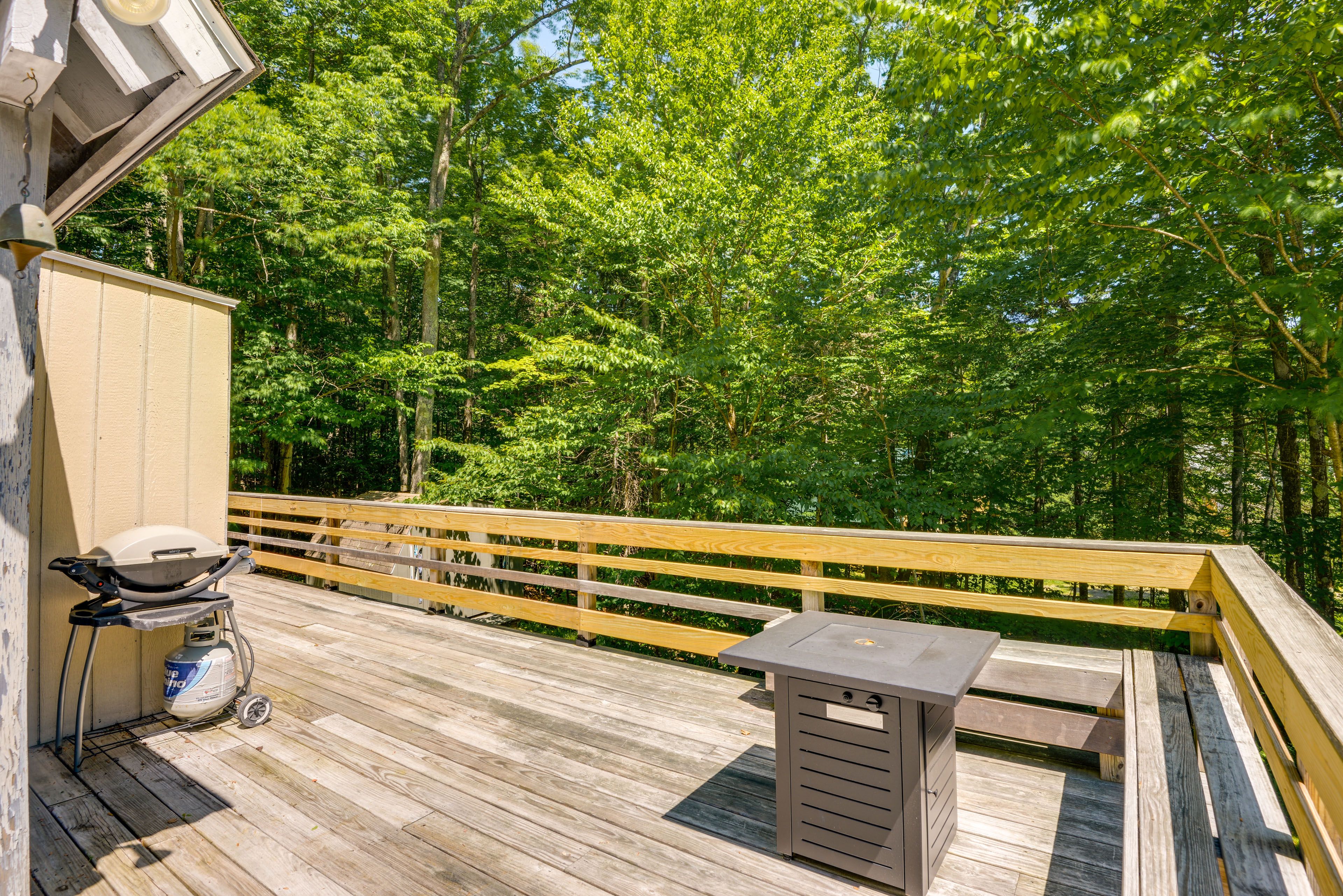 Fire Pit | Gas Grill | Forested Views