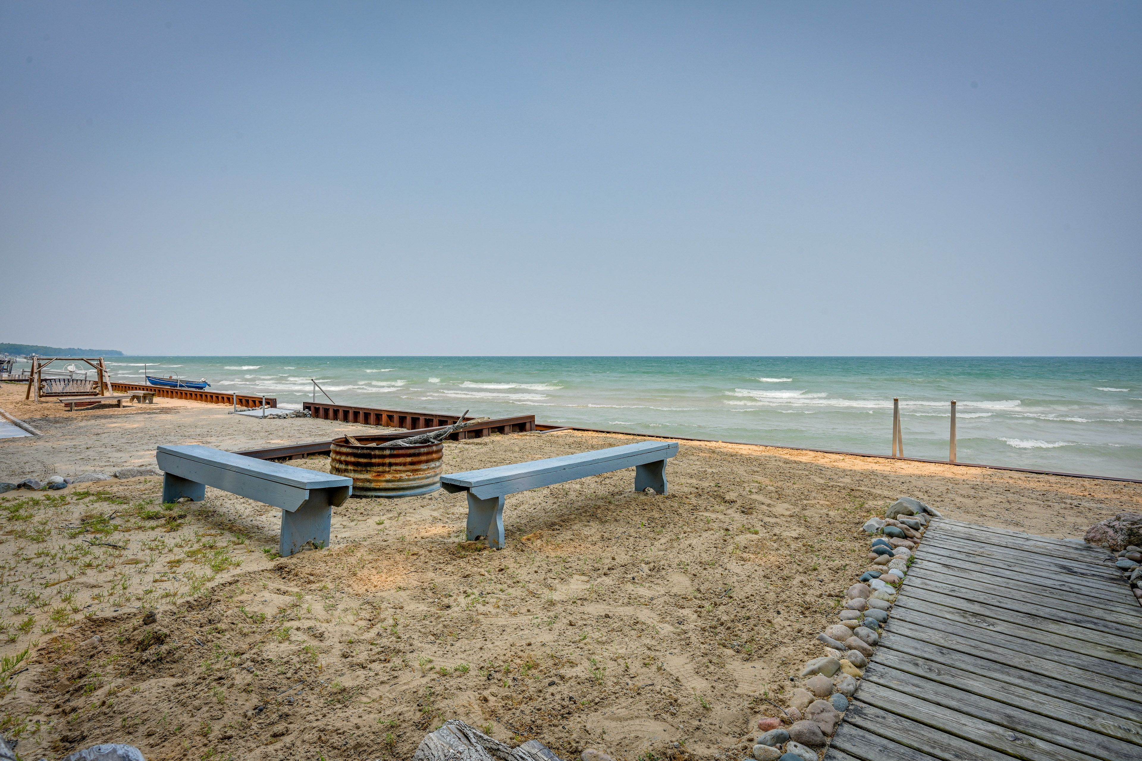 Private Beach | Fire Pit