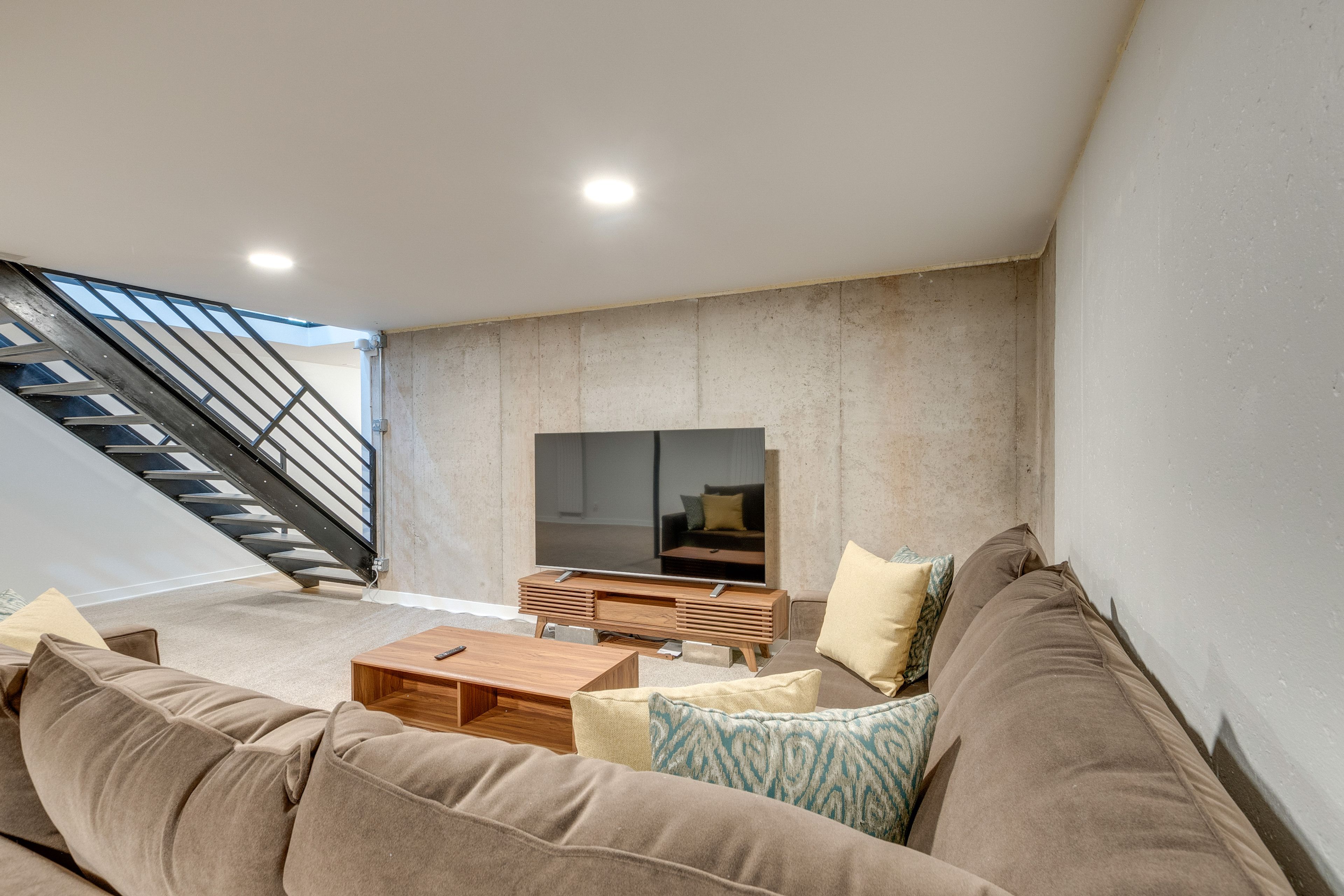 Basement Living Area