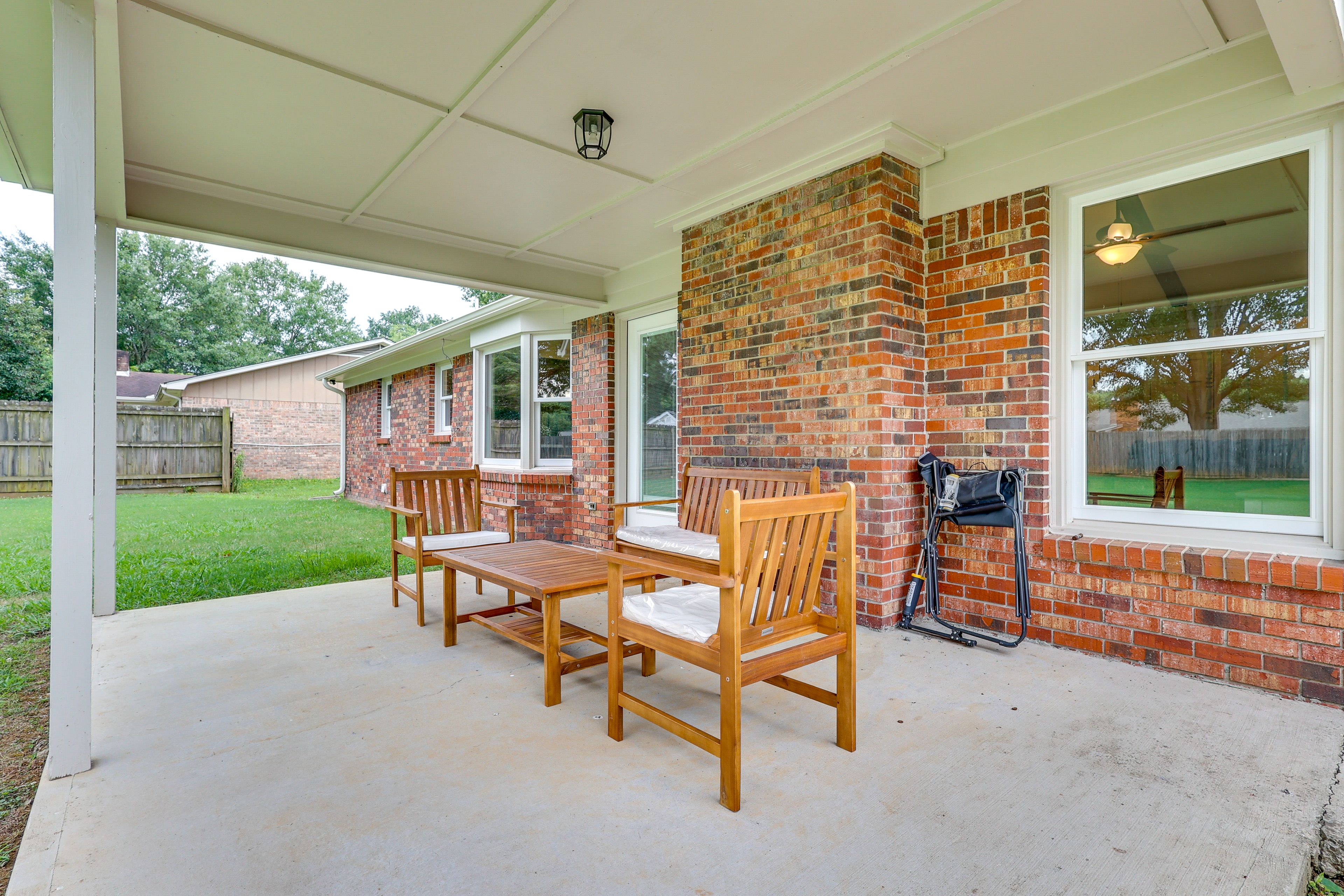 House Exterior | Furnished Patio