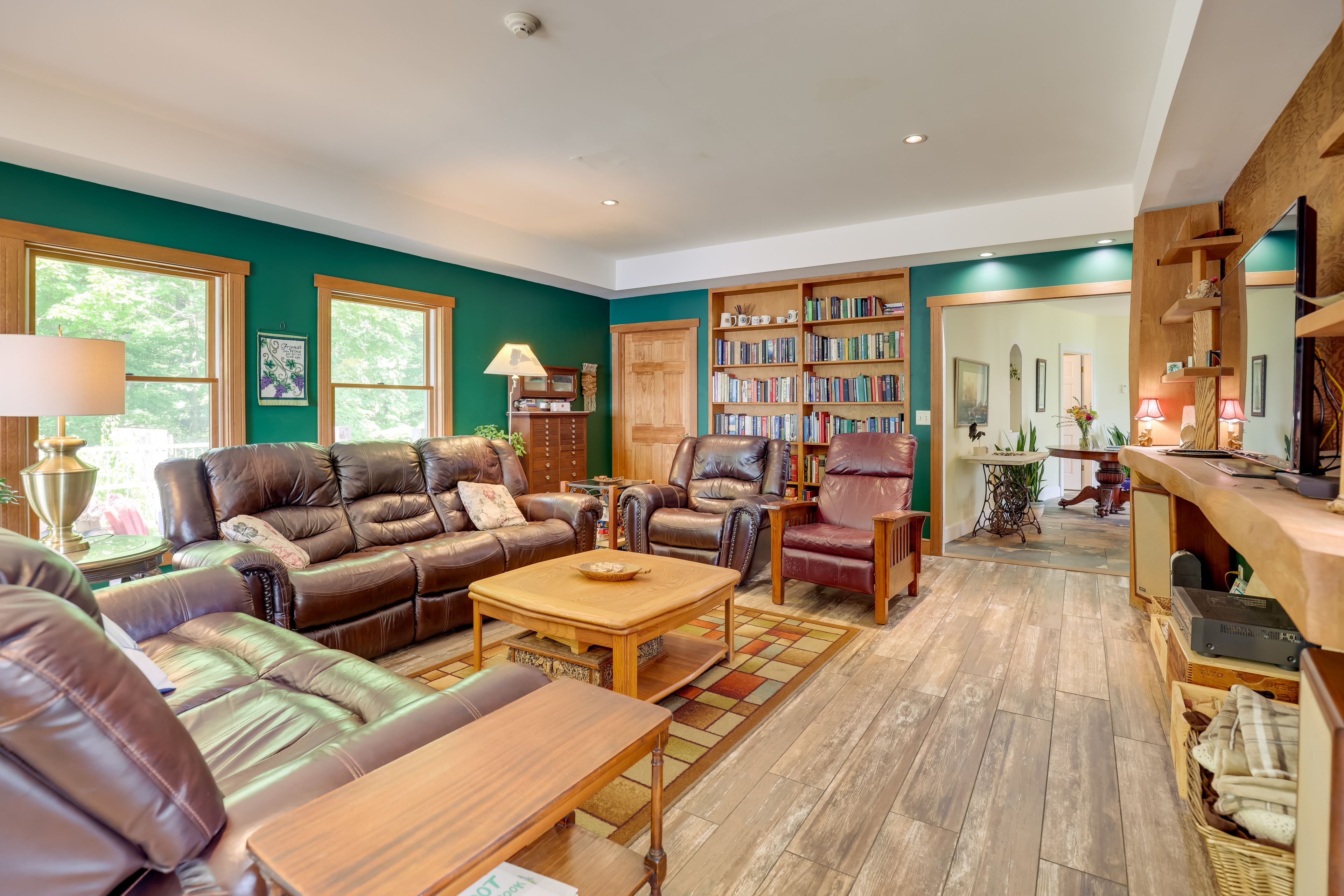 Living Room | 3-Story House | 8 Mi Downtown Geneva