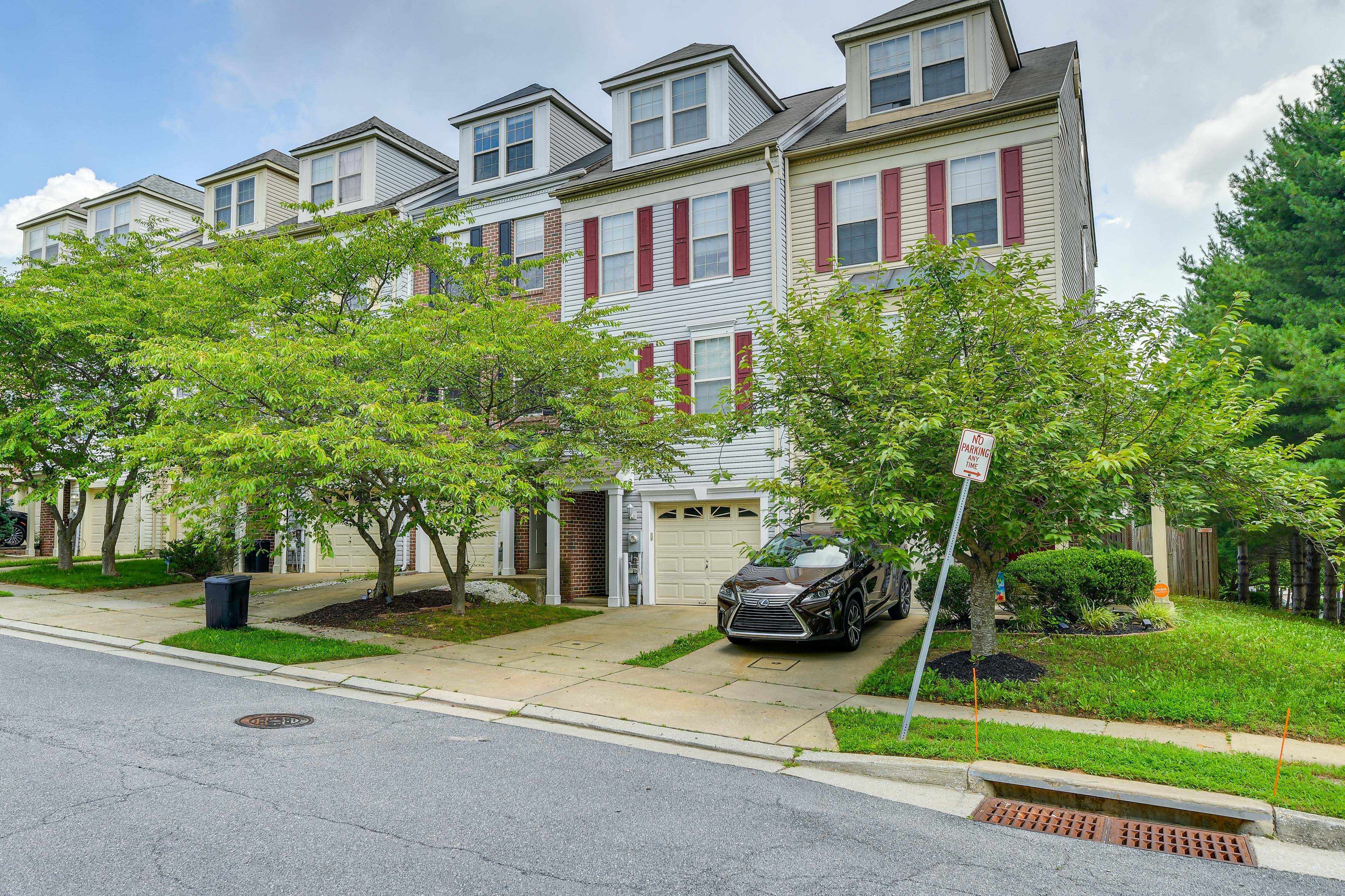 Owings Mills Vacation Rental | 3BR | 2.5BA | 1,488 Sq Ft | Stairs Required
