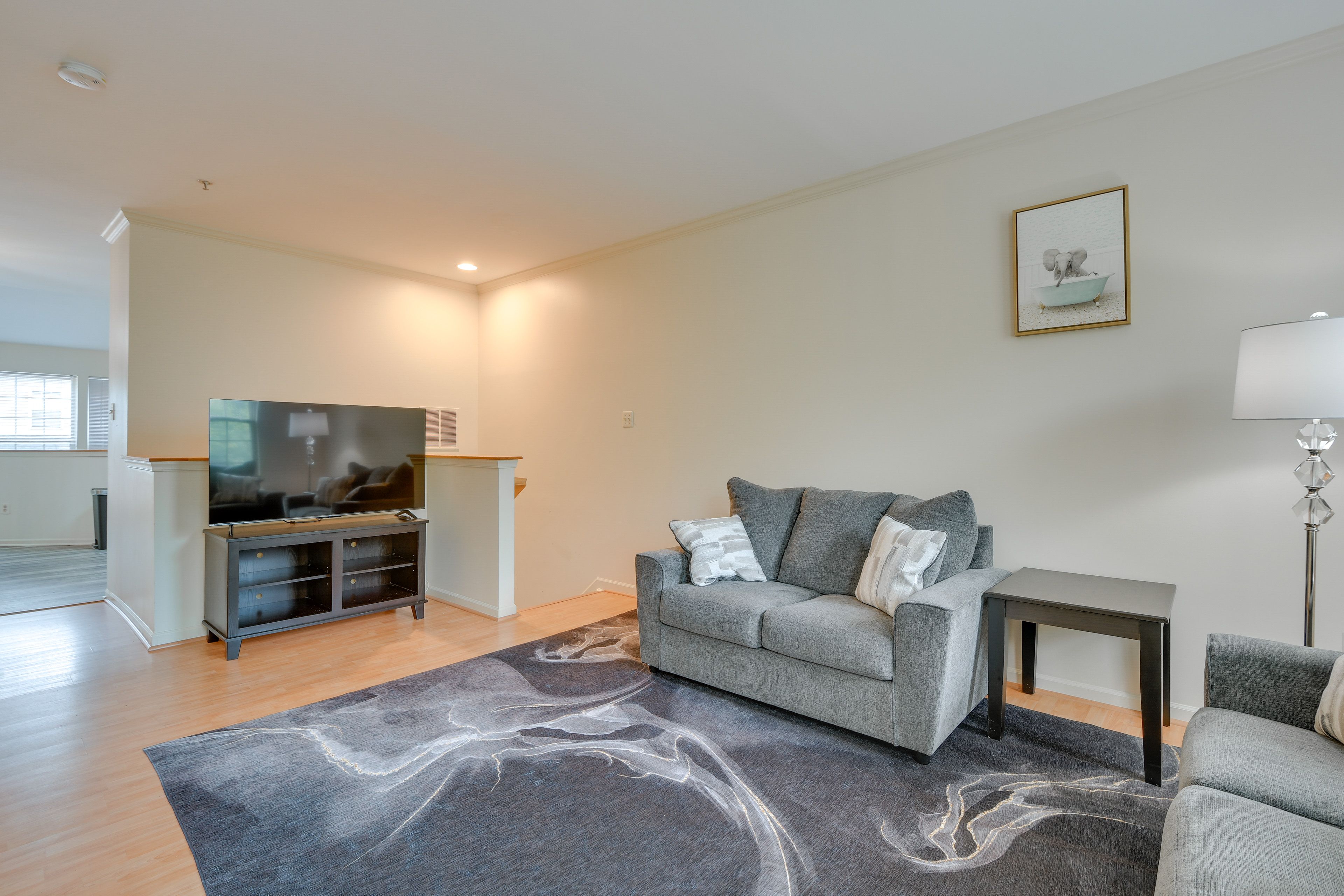 Living Room | 3-Story Townhouse