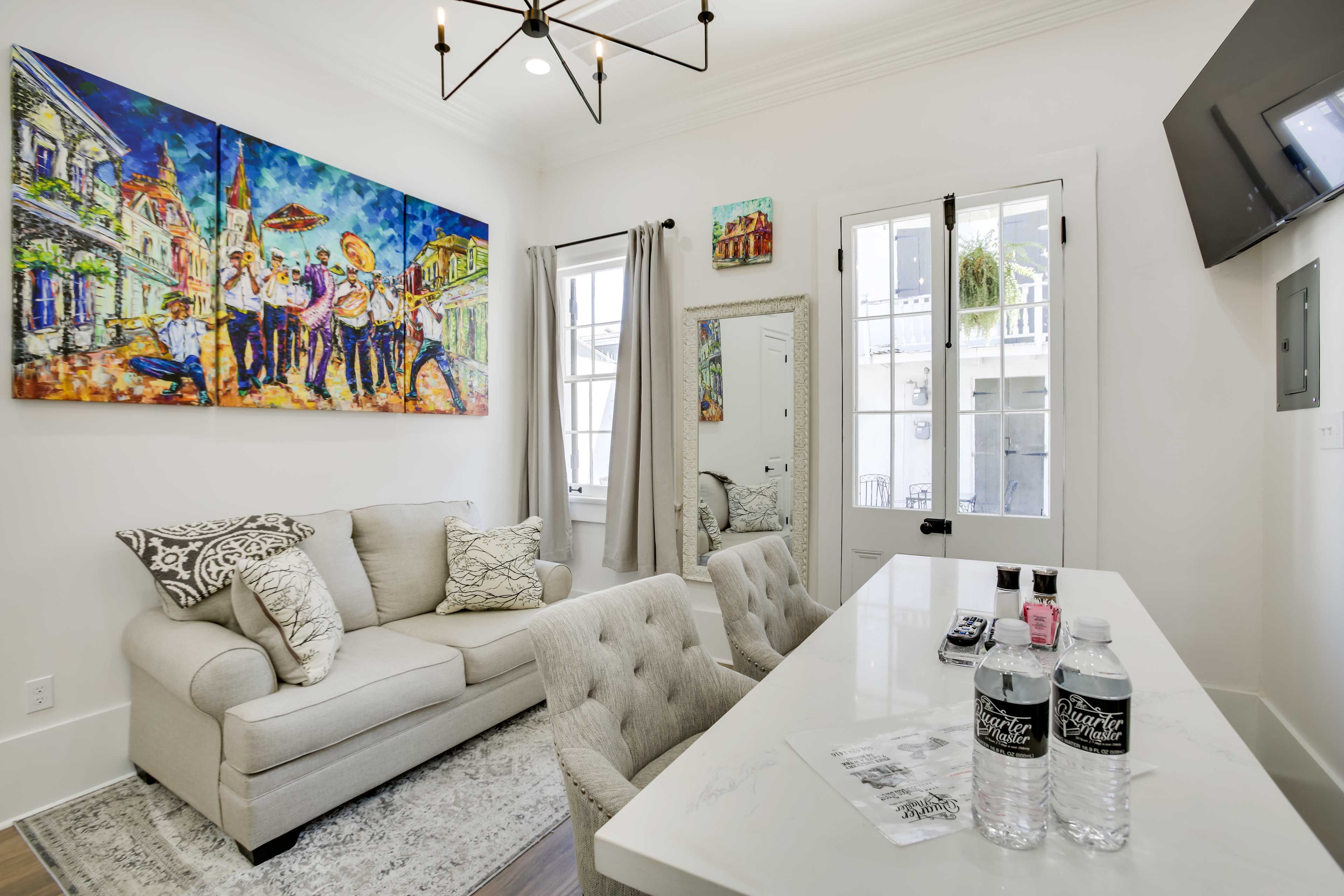 New Orleans Vacation Rental | Studio | 1BA | 750 Sq Ft | Step-Free Access