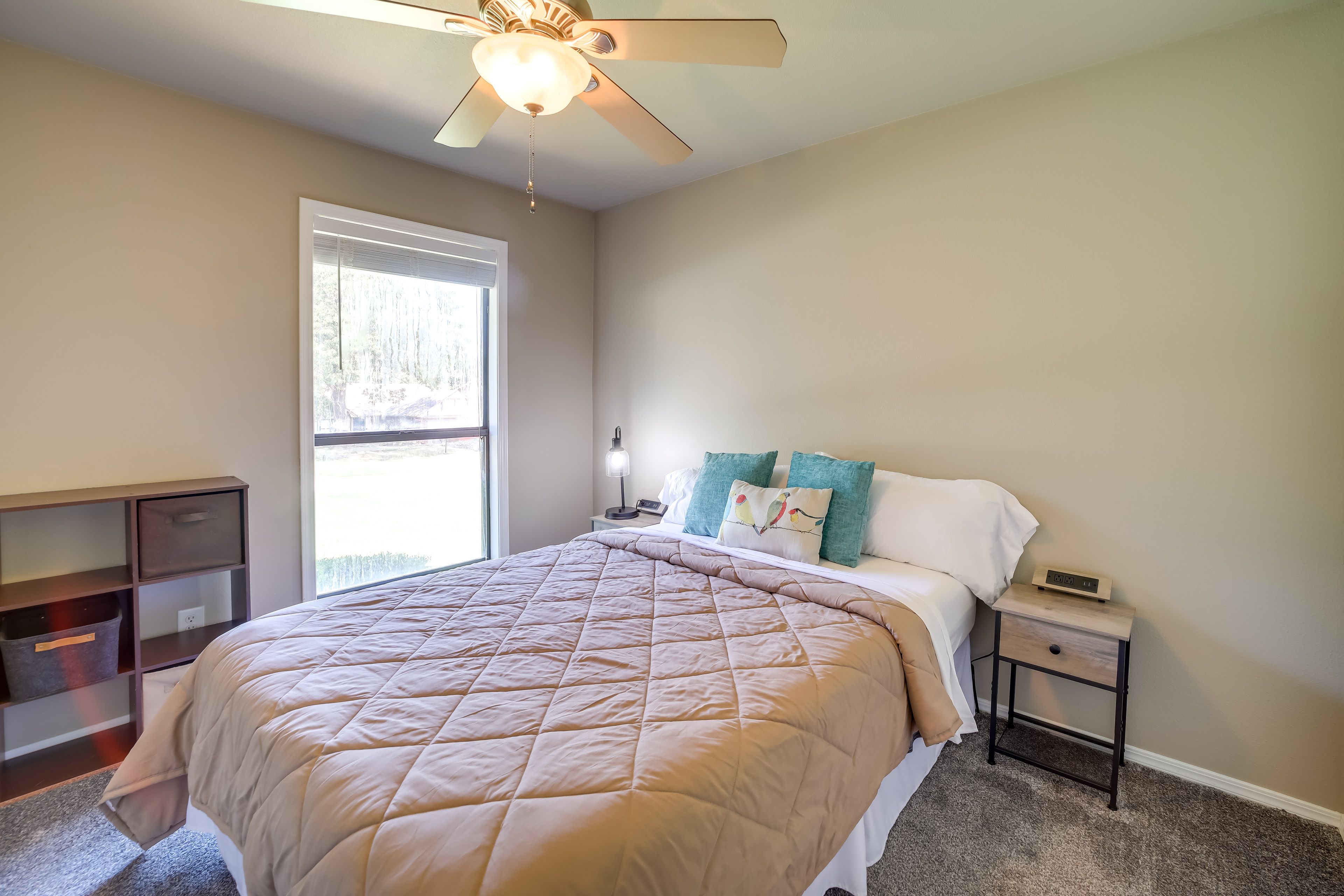 Bedroom 1 | 1st Floor | Queen Bed | Linens Provided