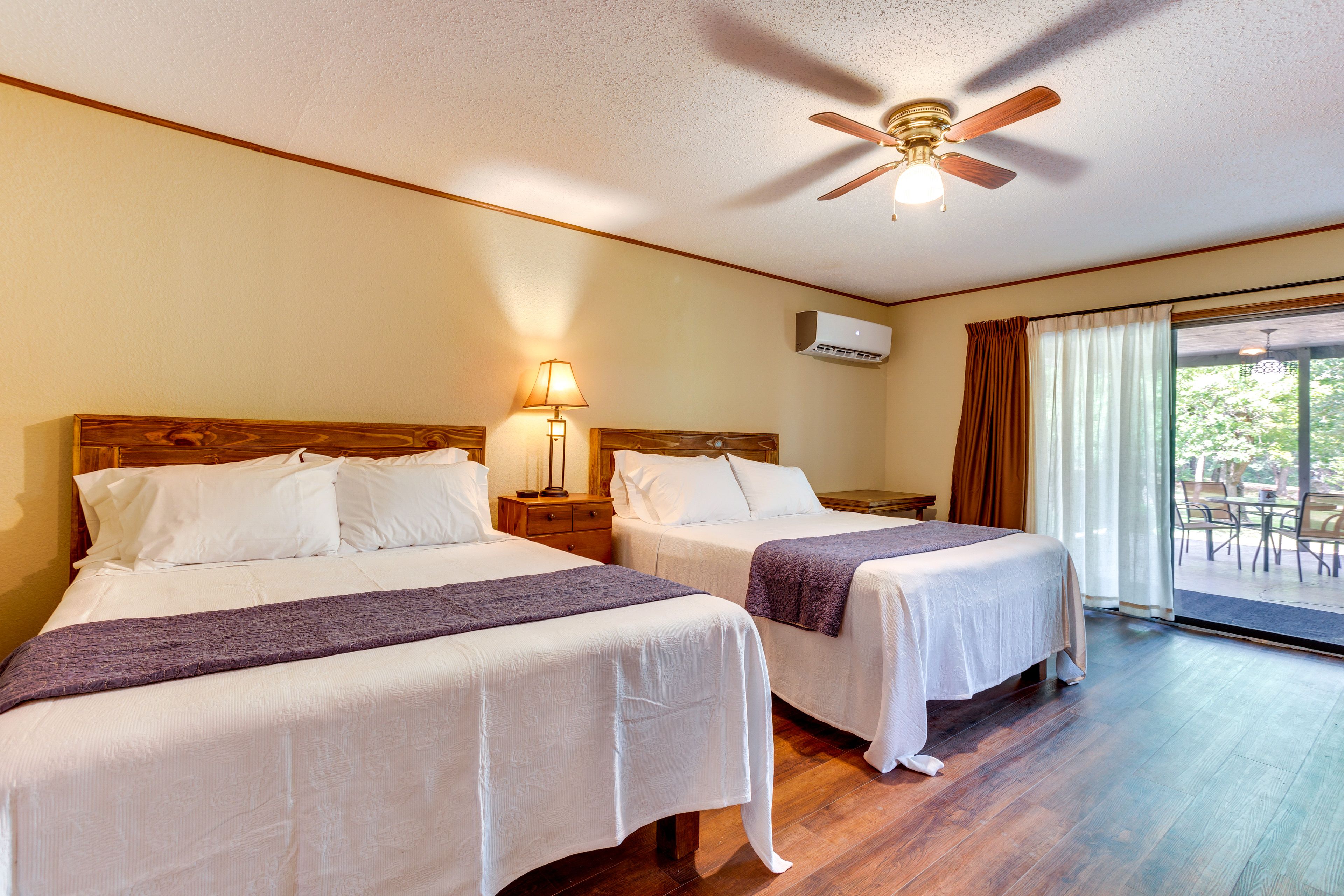Bedroom 1 | 1st Floor | 2 Queen Beds | Linens Provided | En-Suite Bathroom