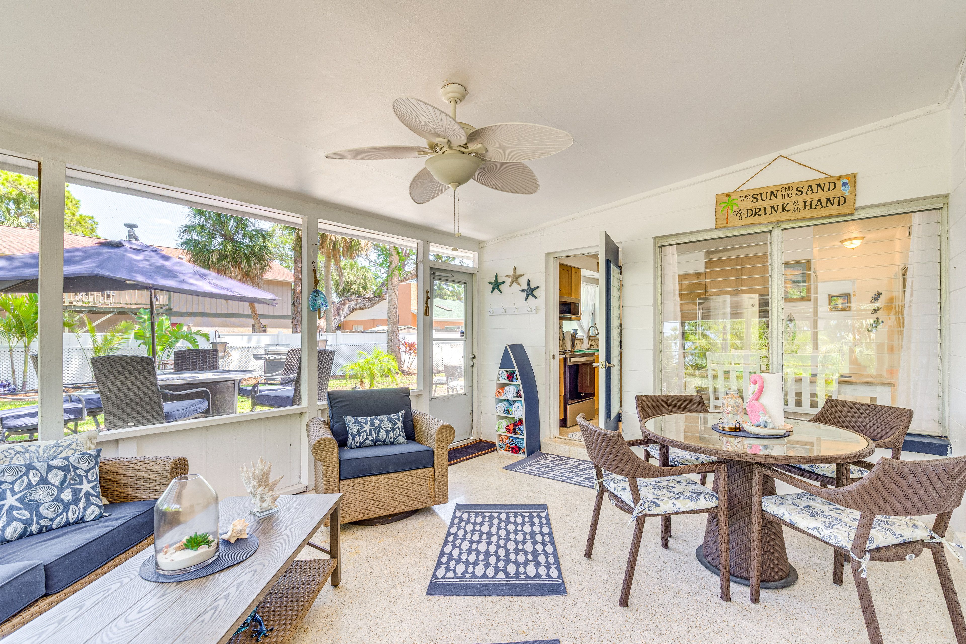 Screened Porch | Private Backyard Access