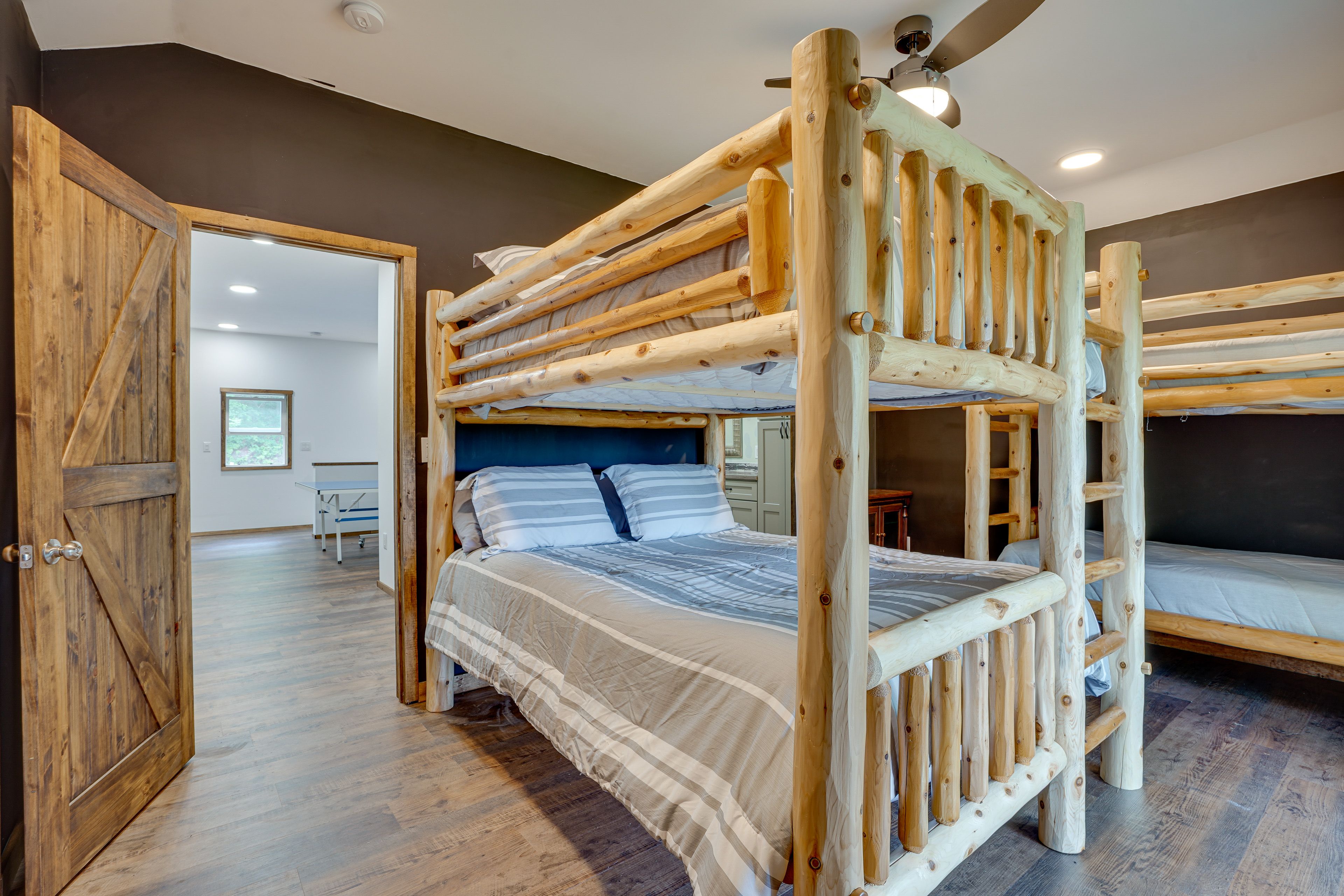 Bedroom 2 | 2nd Floor | Queen Bunk Bed | Twin Bunk Bed