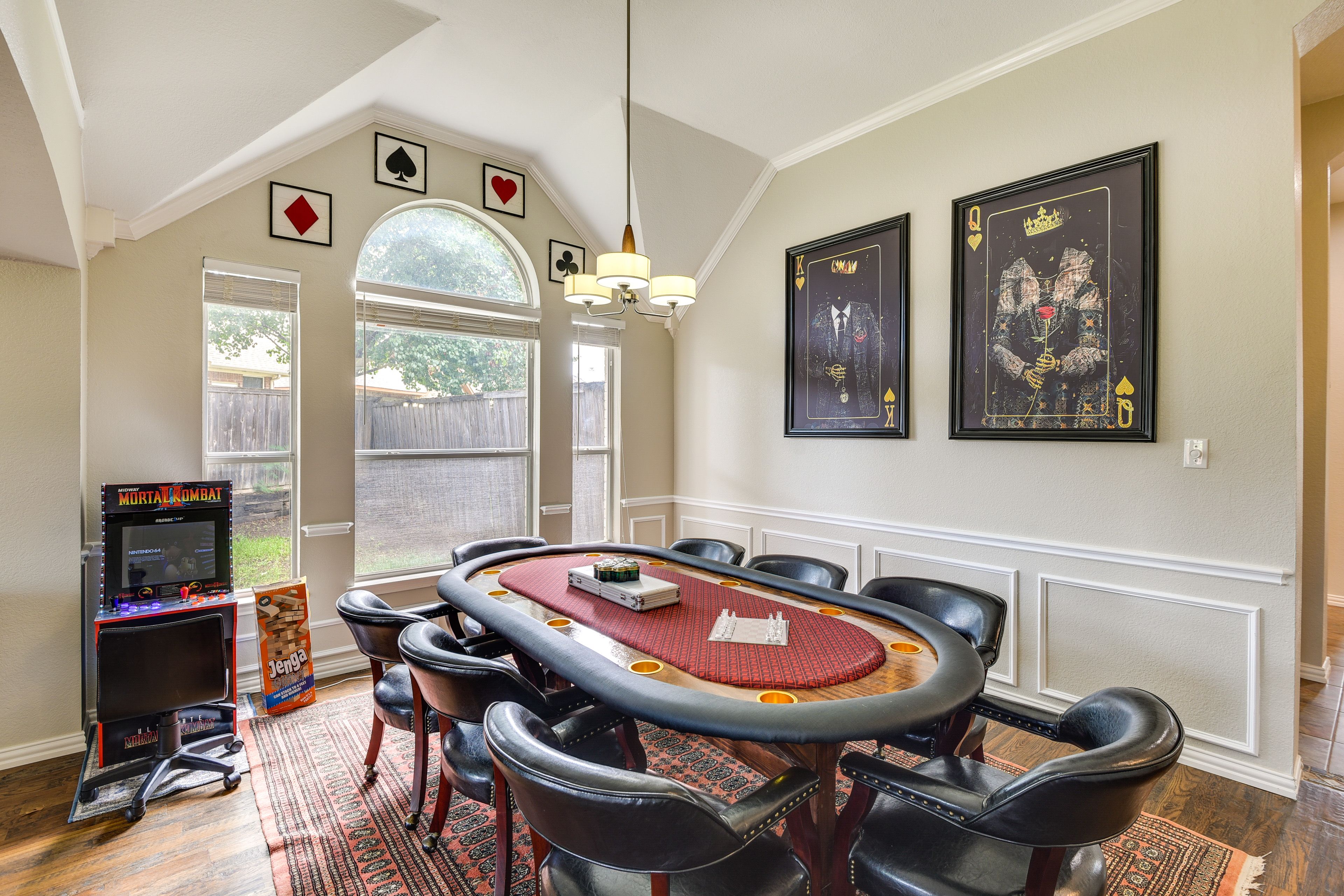 Game Room | Poker Table | Arcade Games | Pet Friendly w/ Fee