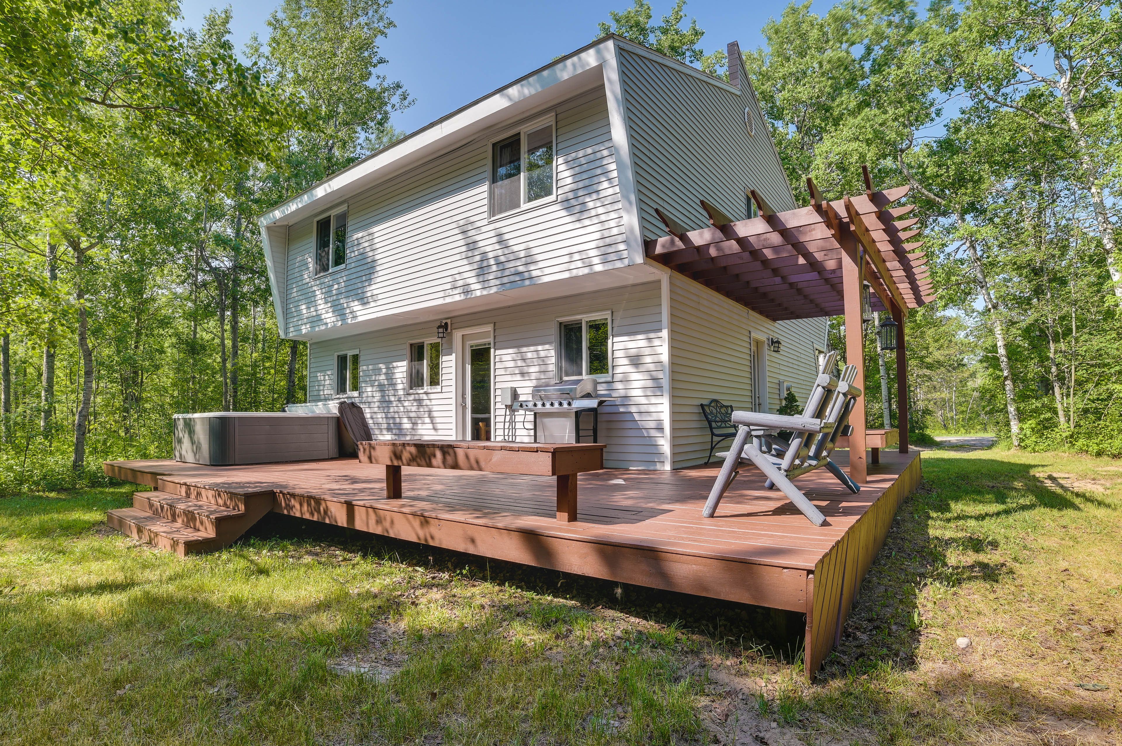 Home Exterior | Private Hot Tub