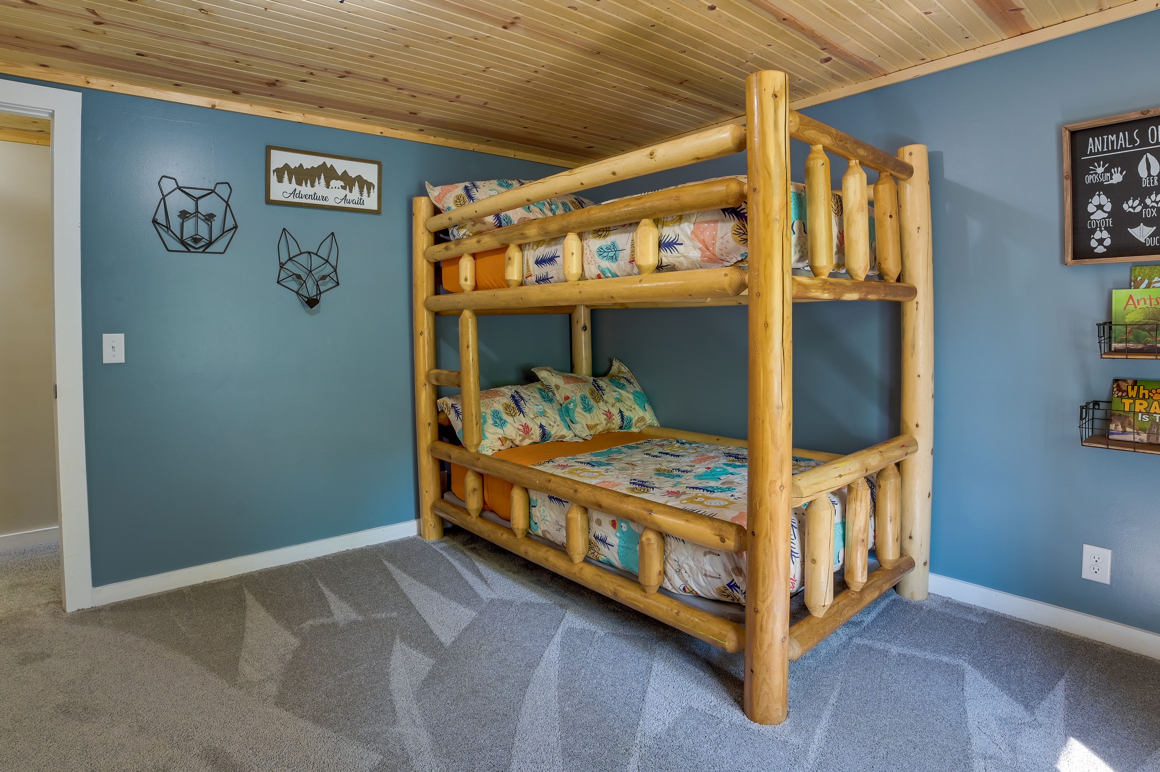Bedroom 3 | 2nd Floor | Twin Bunk Bed | Smart TV