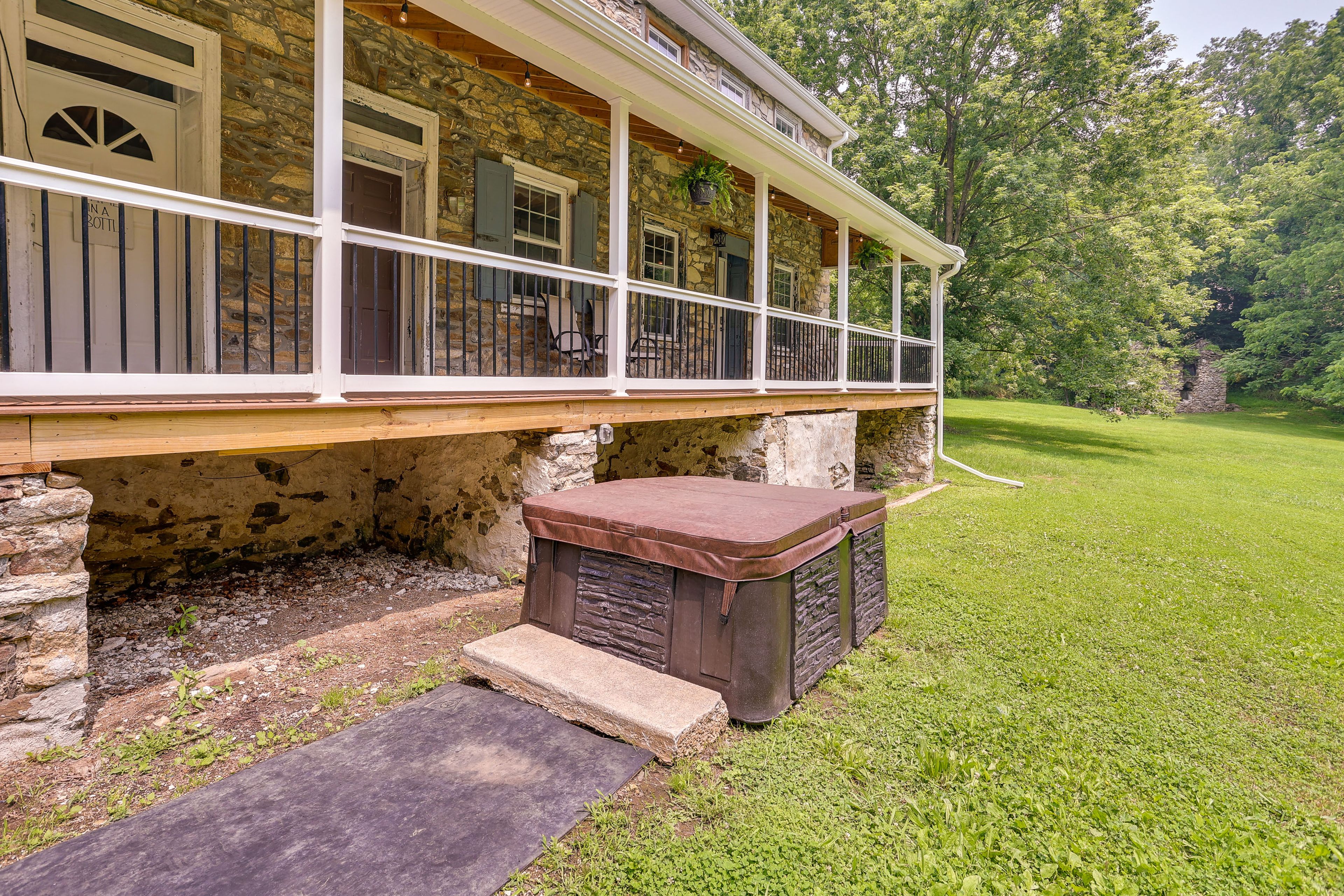 House Exterior | Private Hot Tub