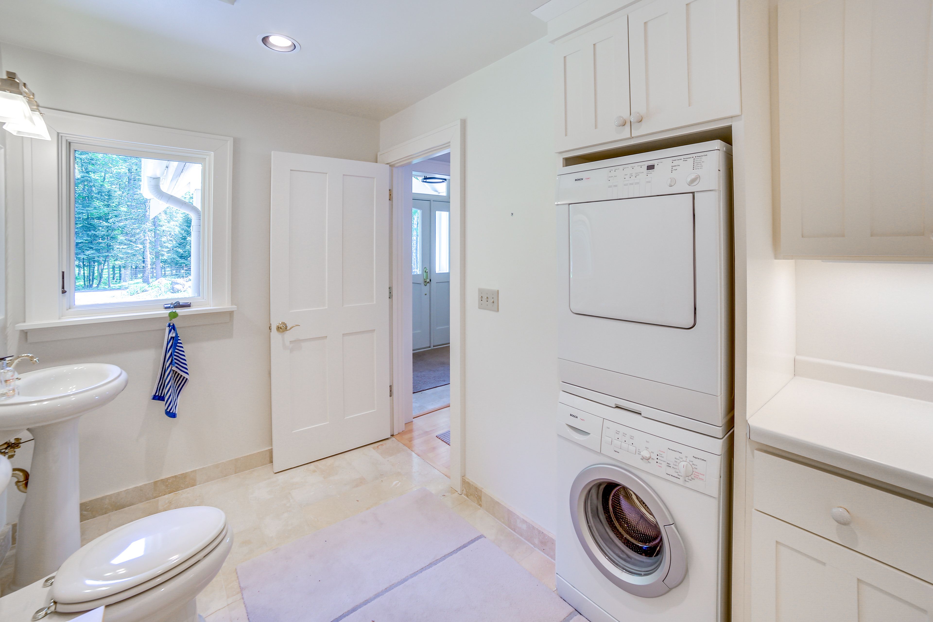 Half Bath | Washer & Dryer