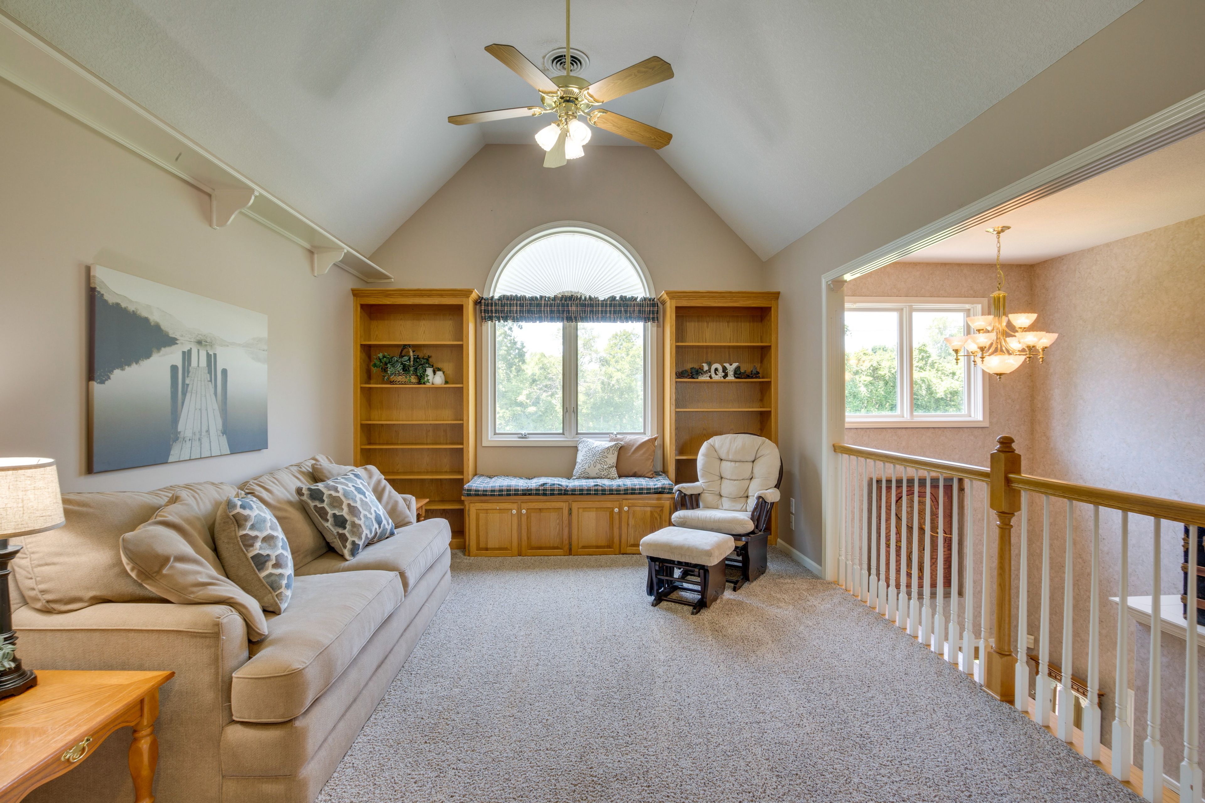 Loft | Full Sleeper Sofa | 2nd Floor | Ceiling Fans