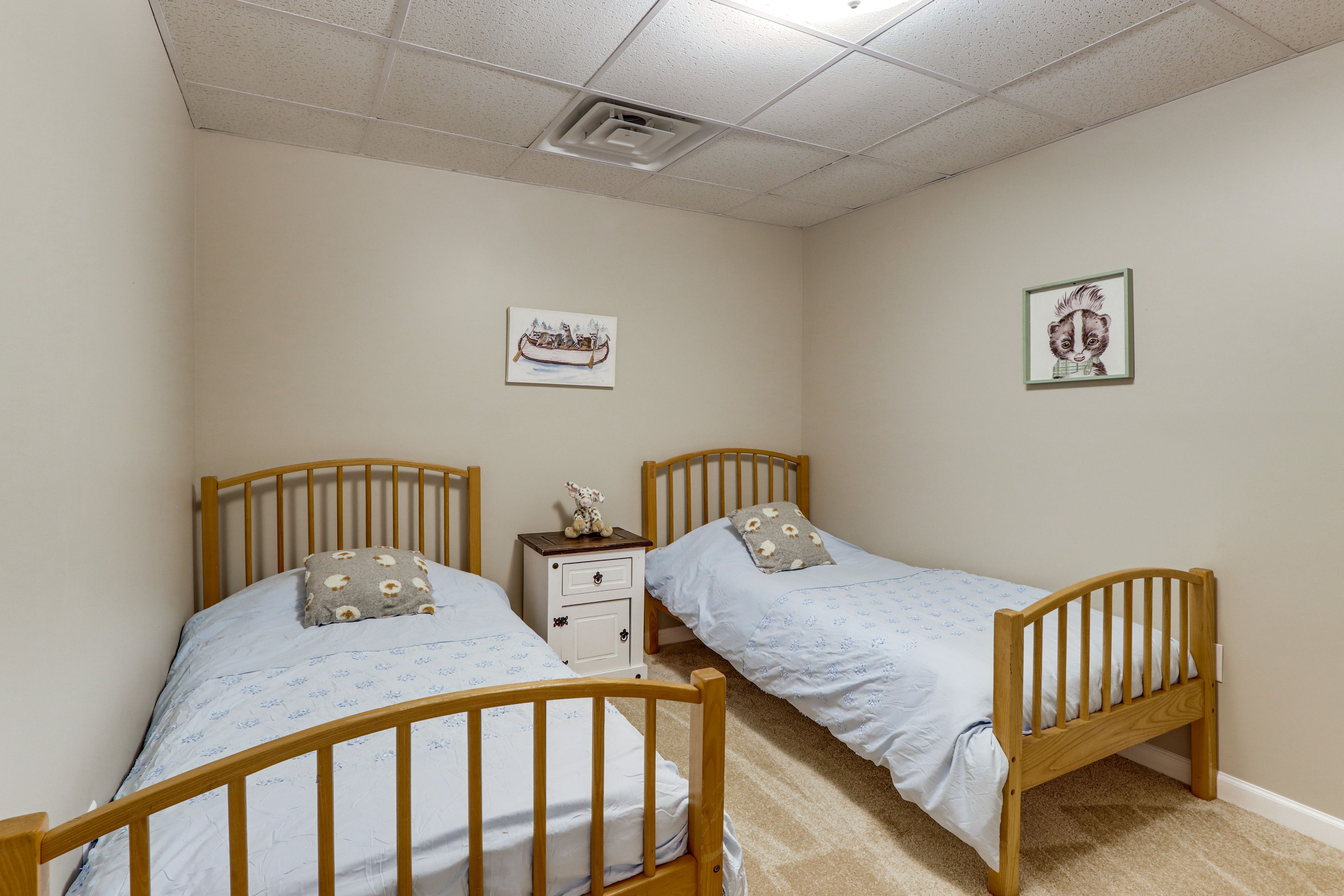 Bedroom 5 | 2 Twin Beds | Access Through Bedroom 4