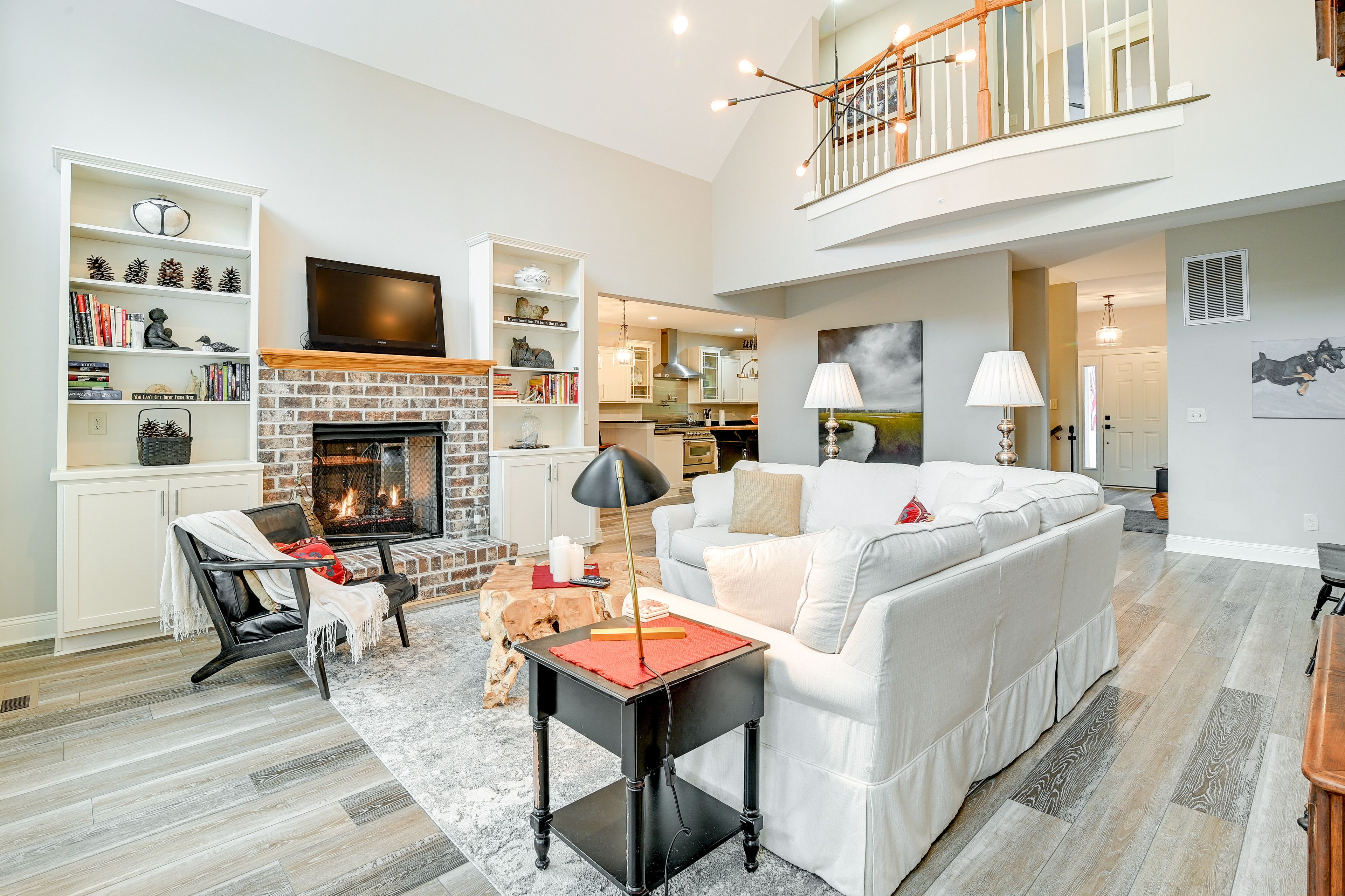 Living Room | Central Air Conditioning & Heating