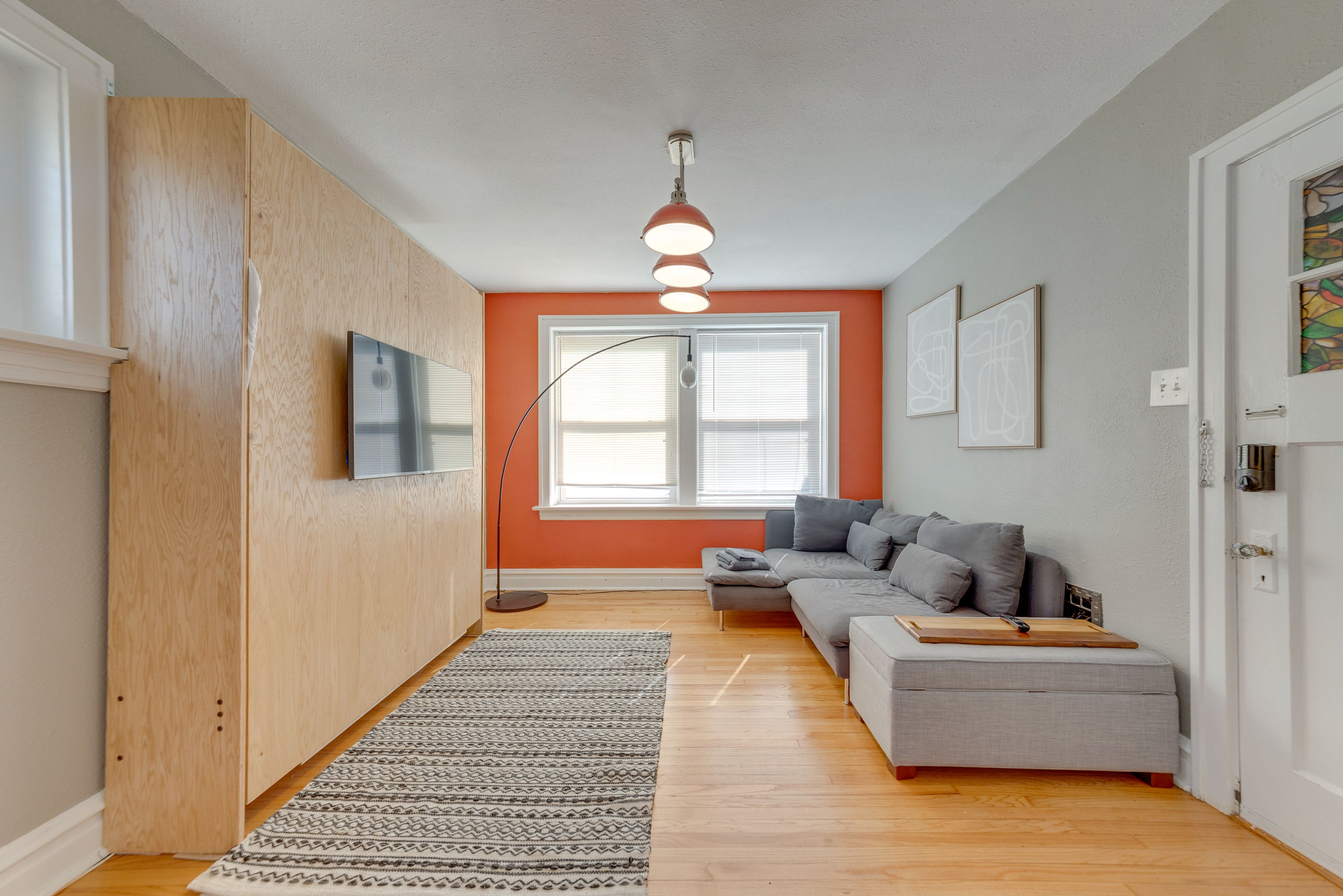 Living Room | Main Level | Queen Murphy Bed | Smart TV