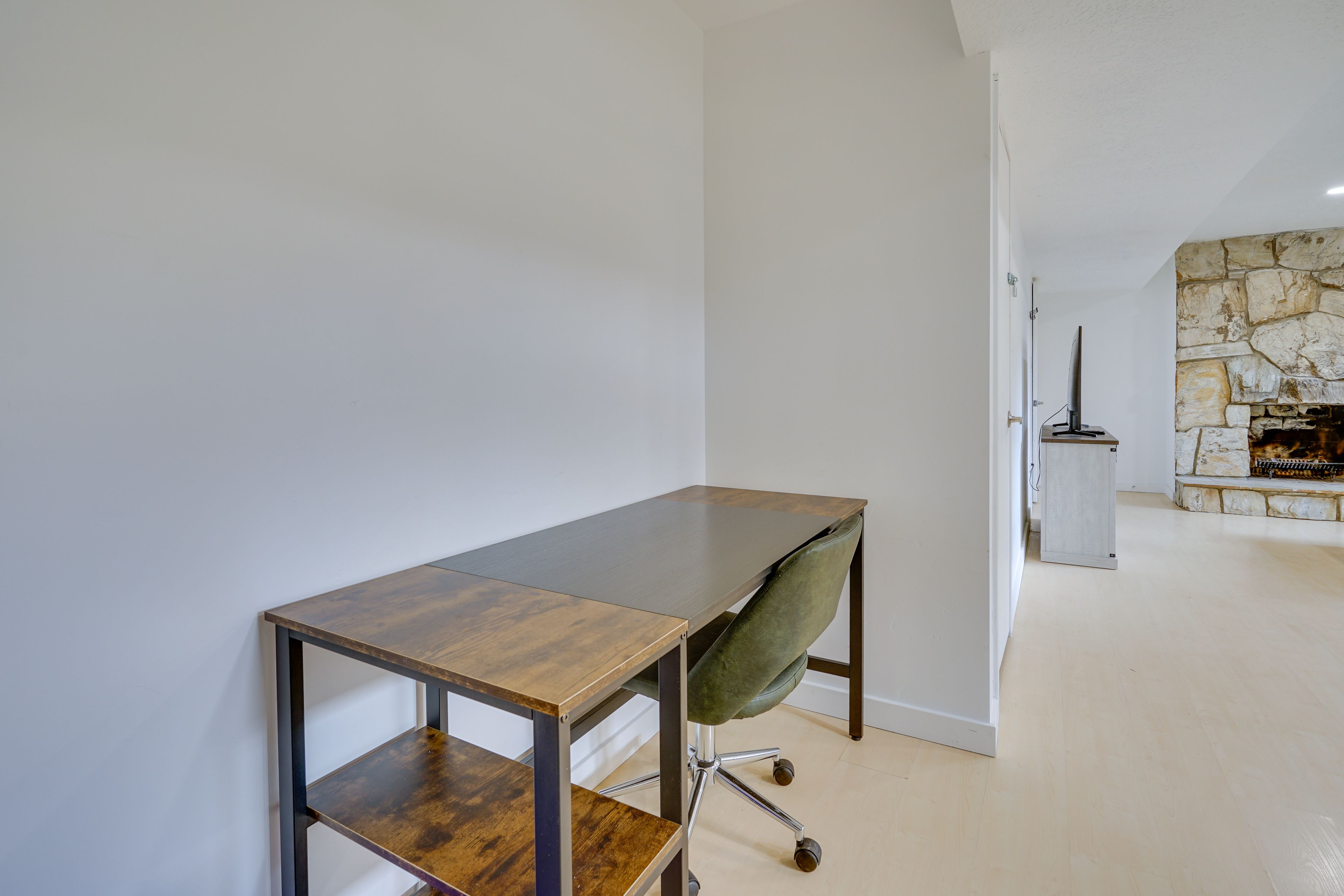 Laptop-Friendly Desk