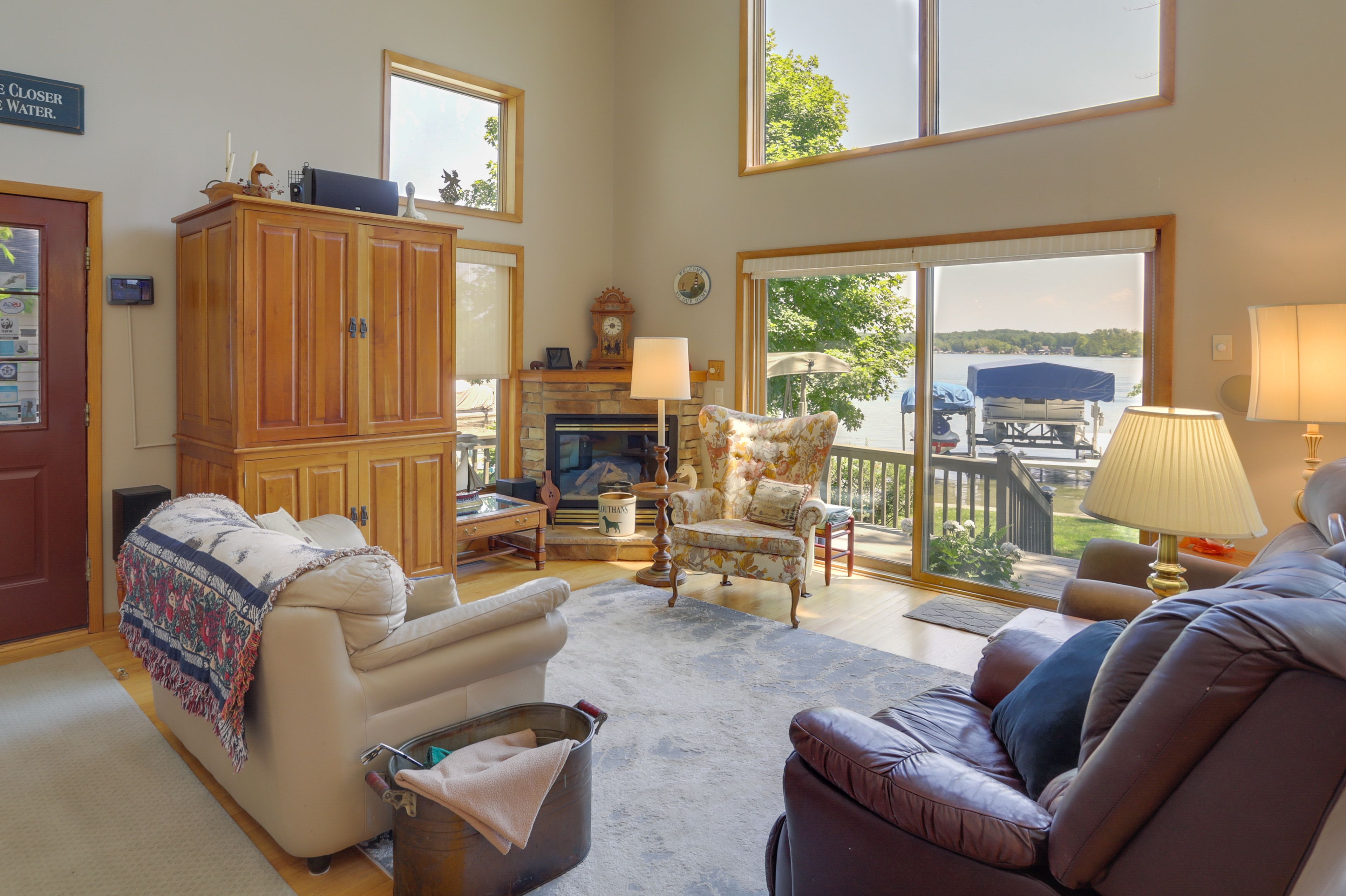 Living Room | Queen Sleeper Sofa | Central A/C & Heating | Free WiFi