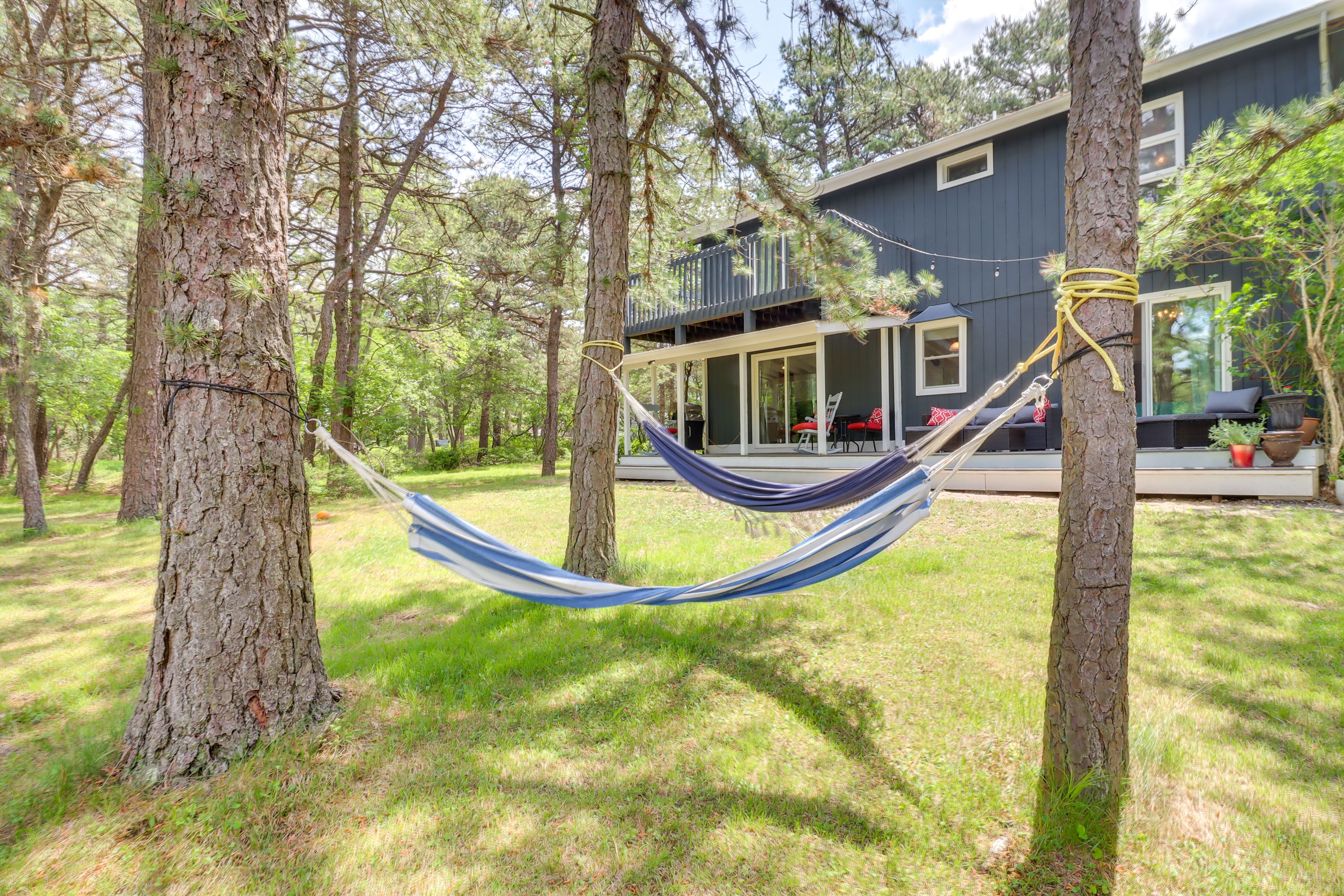 Long Pond Vacation Rental | 3BR | 2BA | 1,500 Sq Ft | Stairs Required