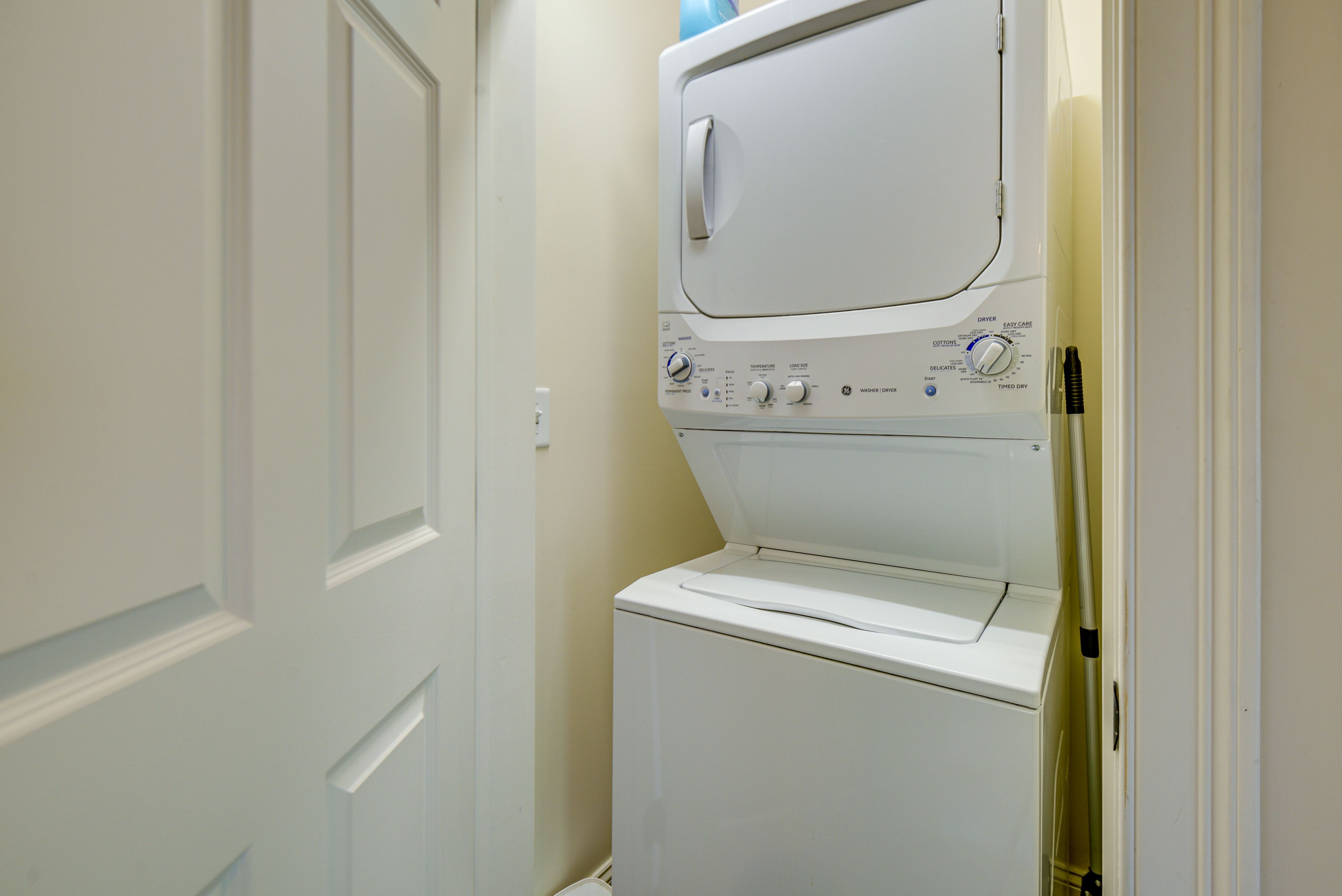 Washer & Dryer | Detergent Provided