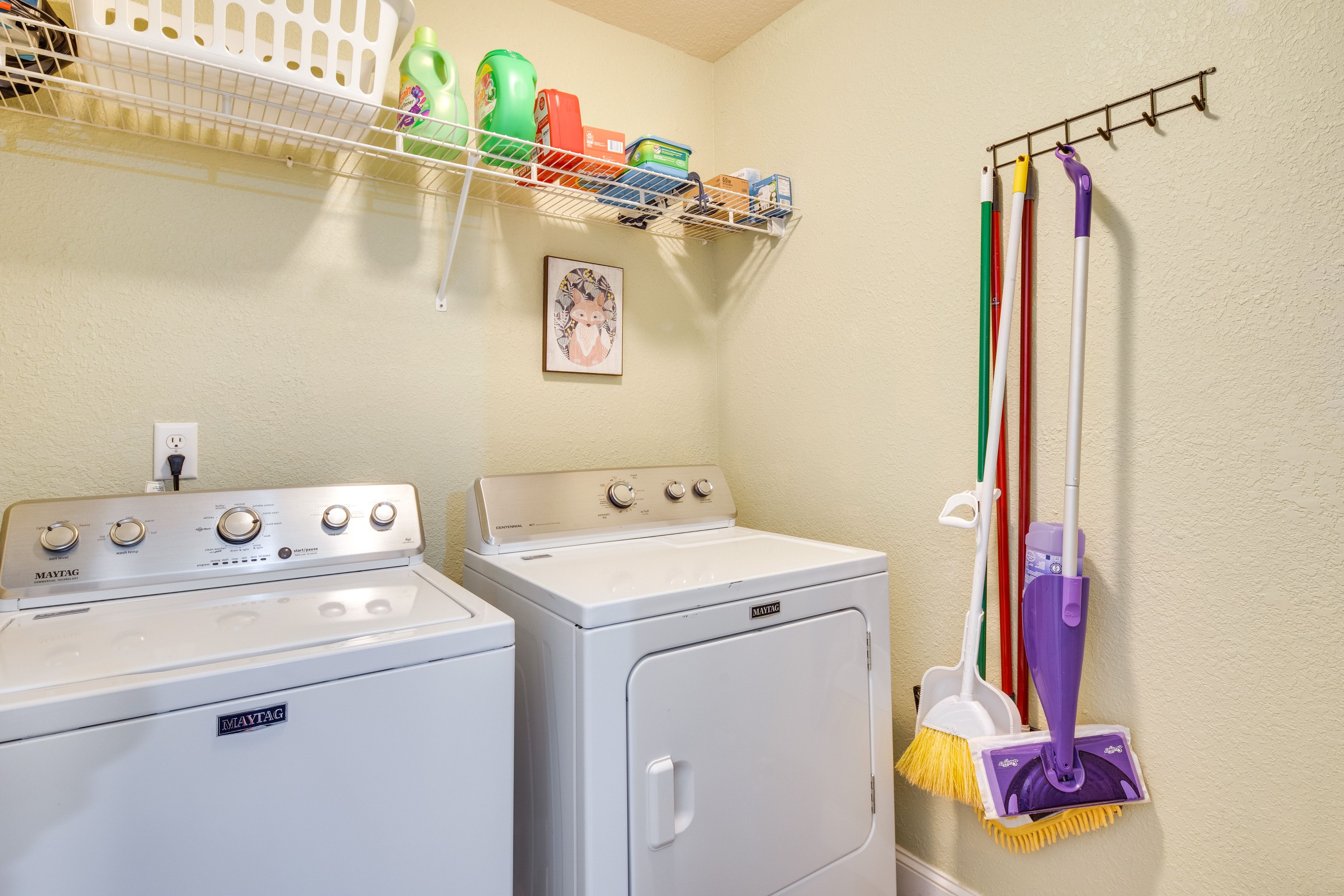 Laundry Room | Laundry Detergent Provided | Iron/Board