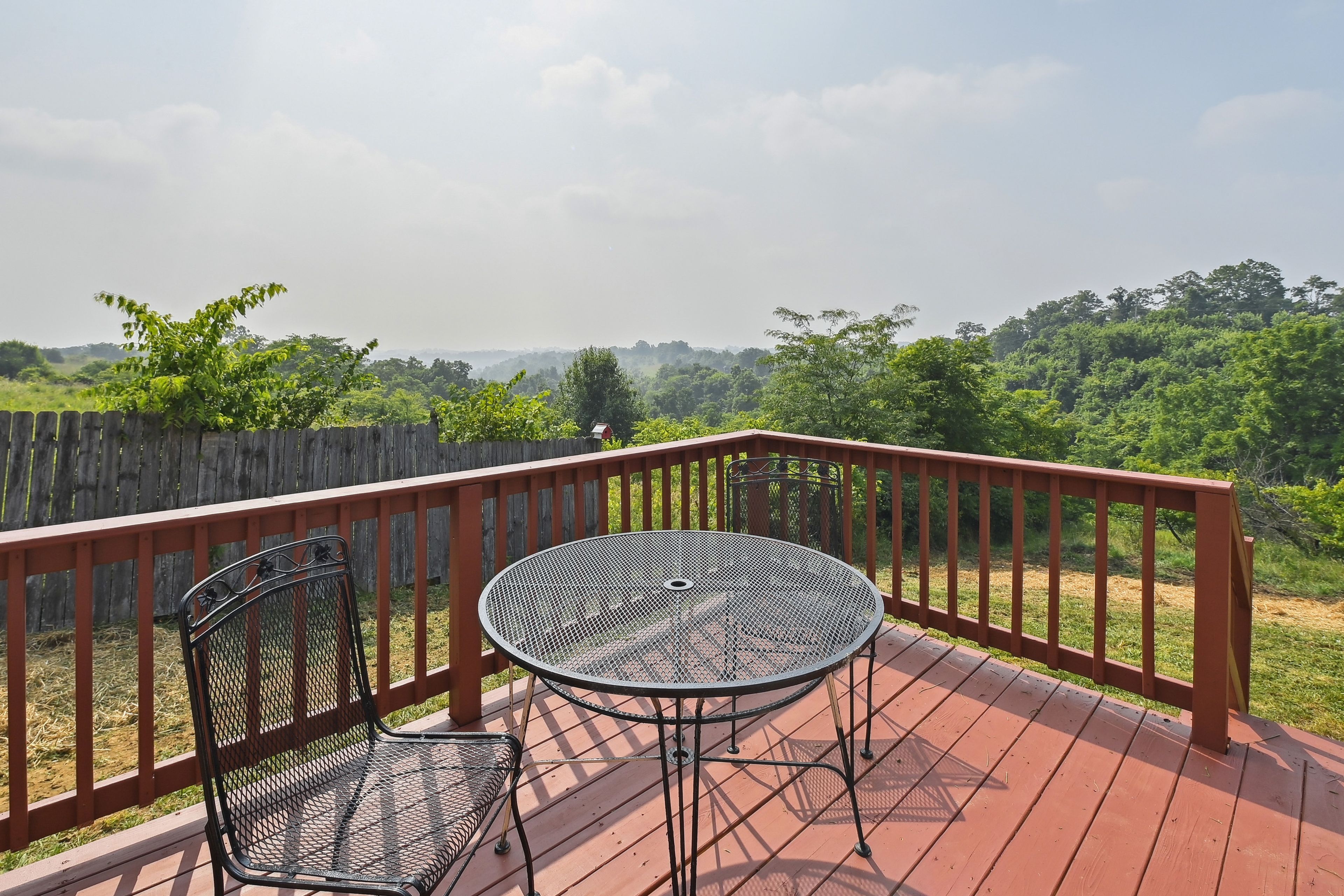 Deck | Dining Area | Countryside Views