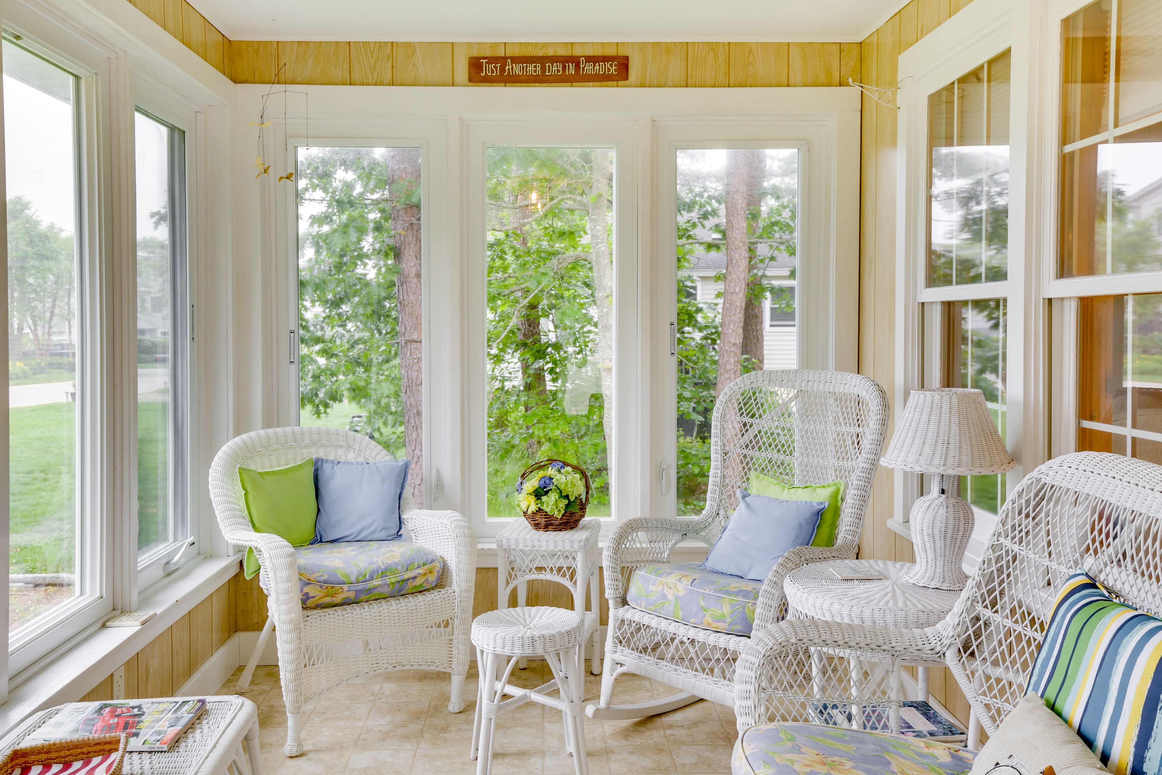 Screened-In Porch | Ocean Views