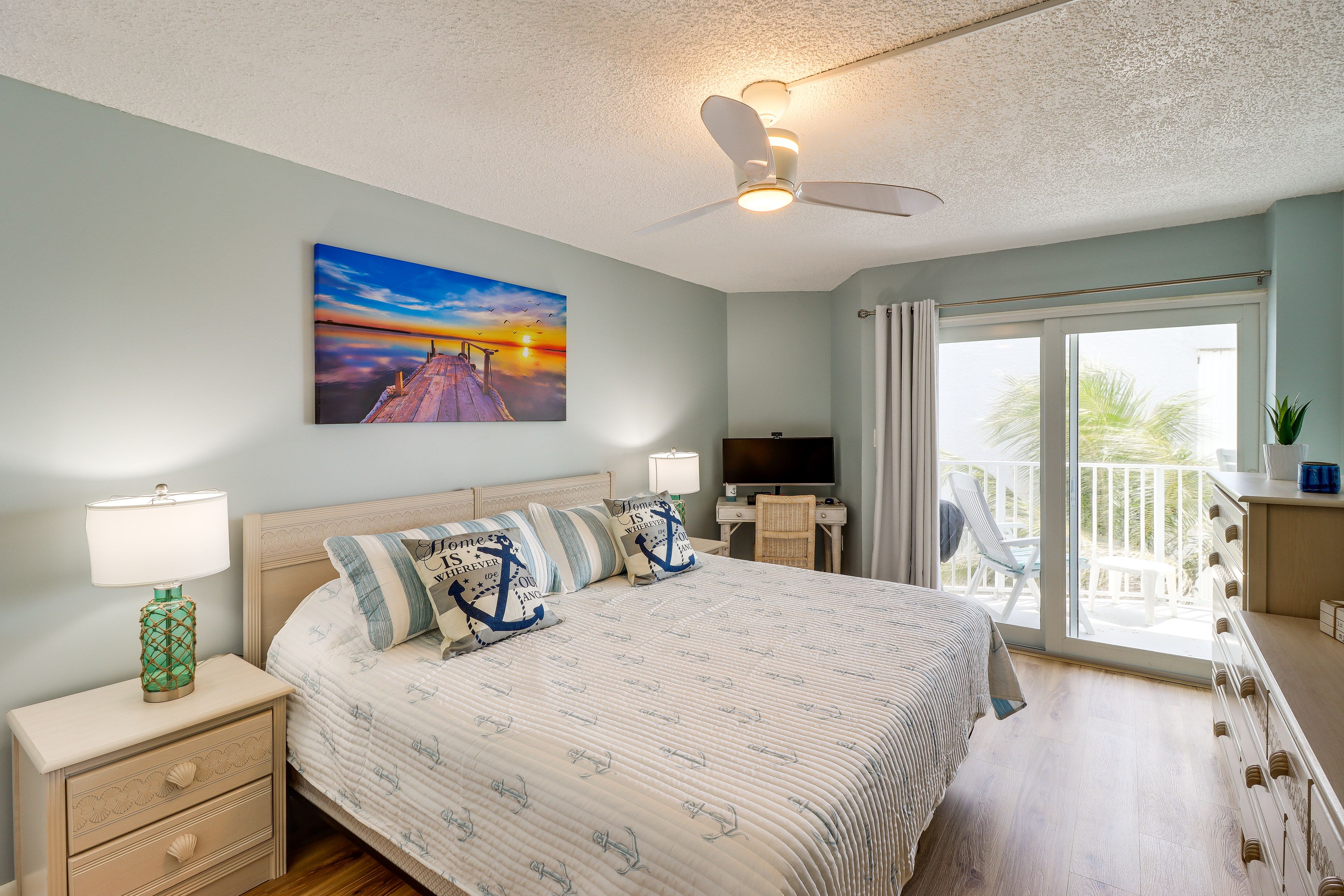 Bedroom 1 | King Bed | Balcony Access